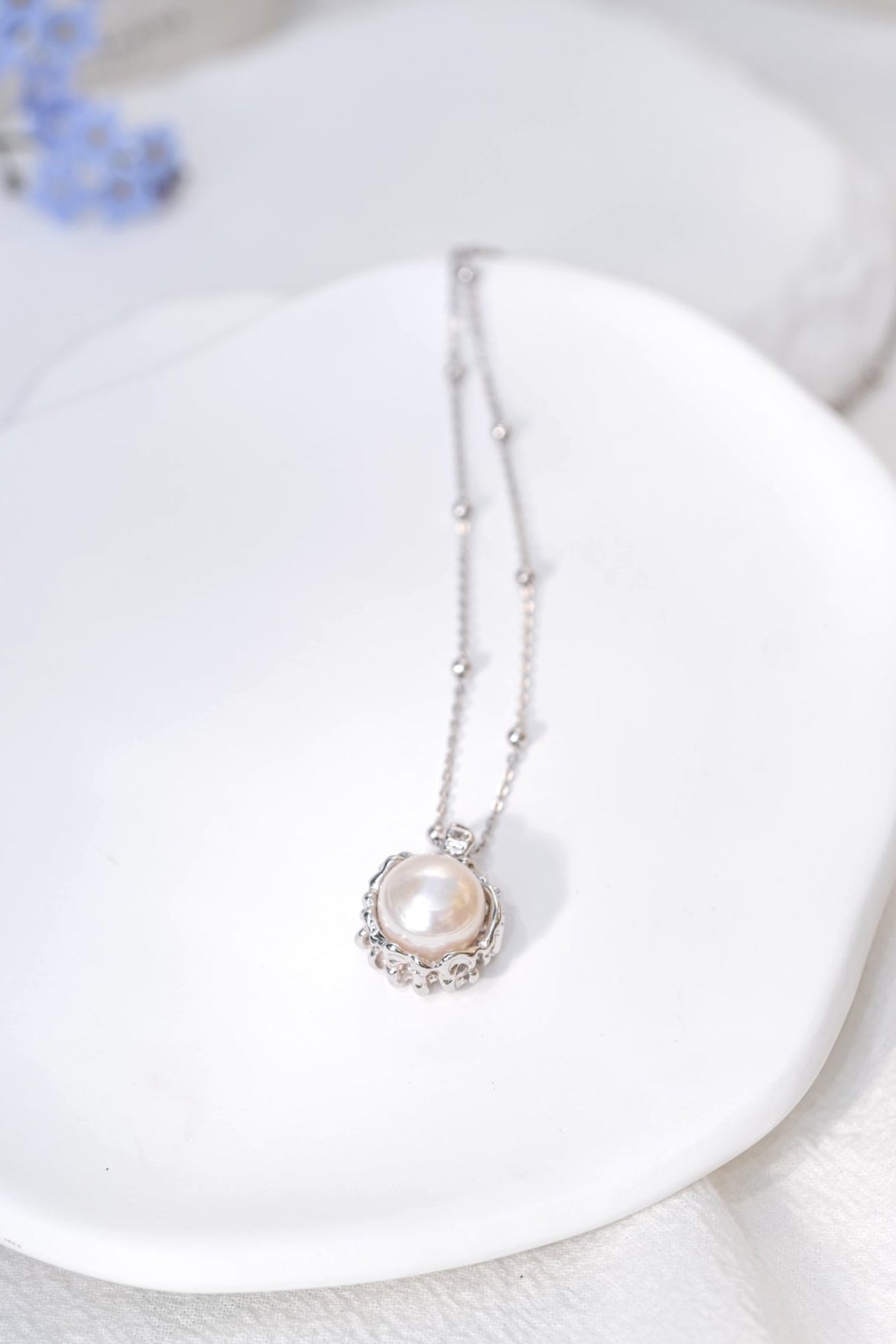 Ocean Crown Pearl Necklace