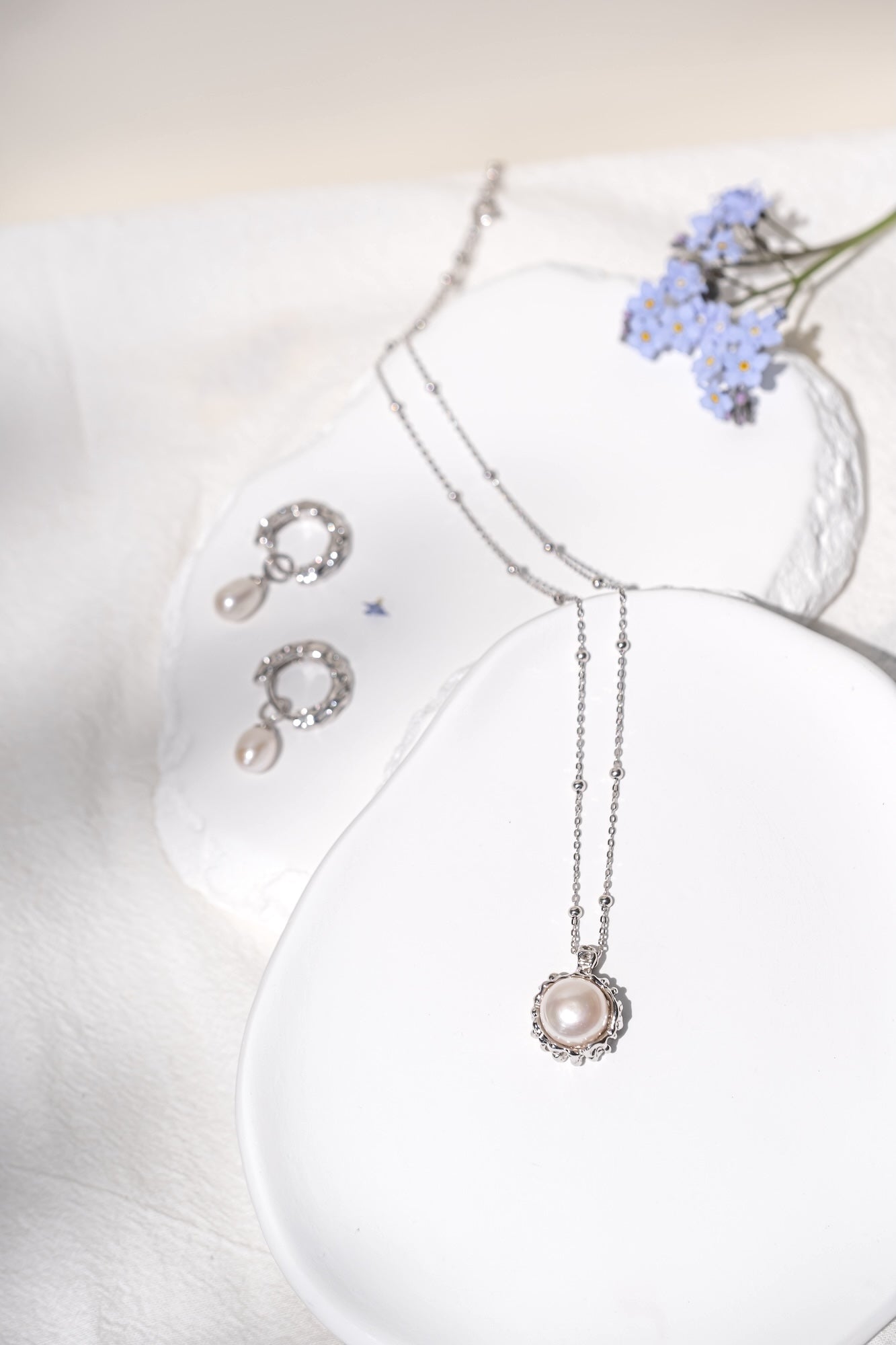 Ocean Crown Pearl Necklace