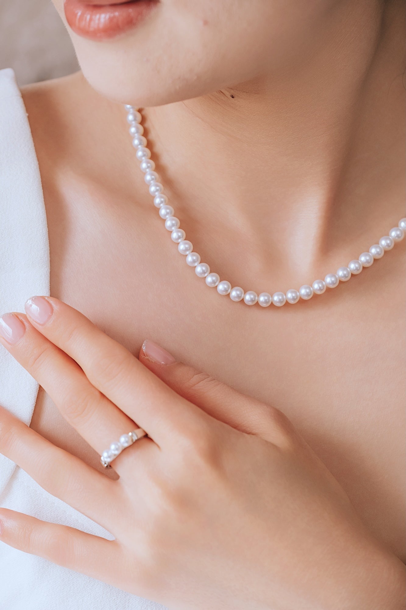 Radiant 5-6mm Freshwater Pearl Necklace
