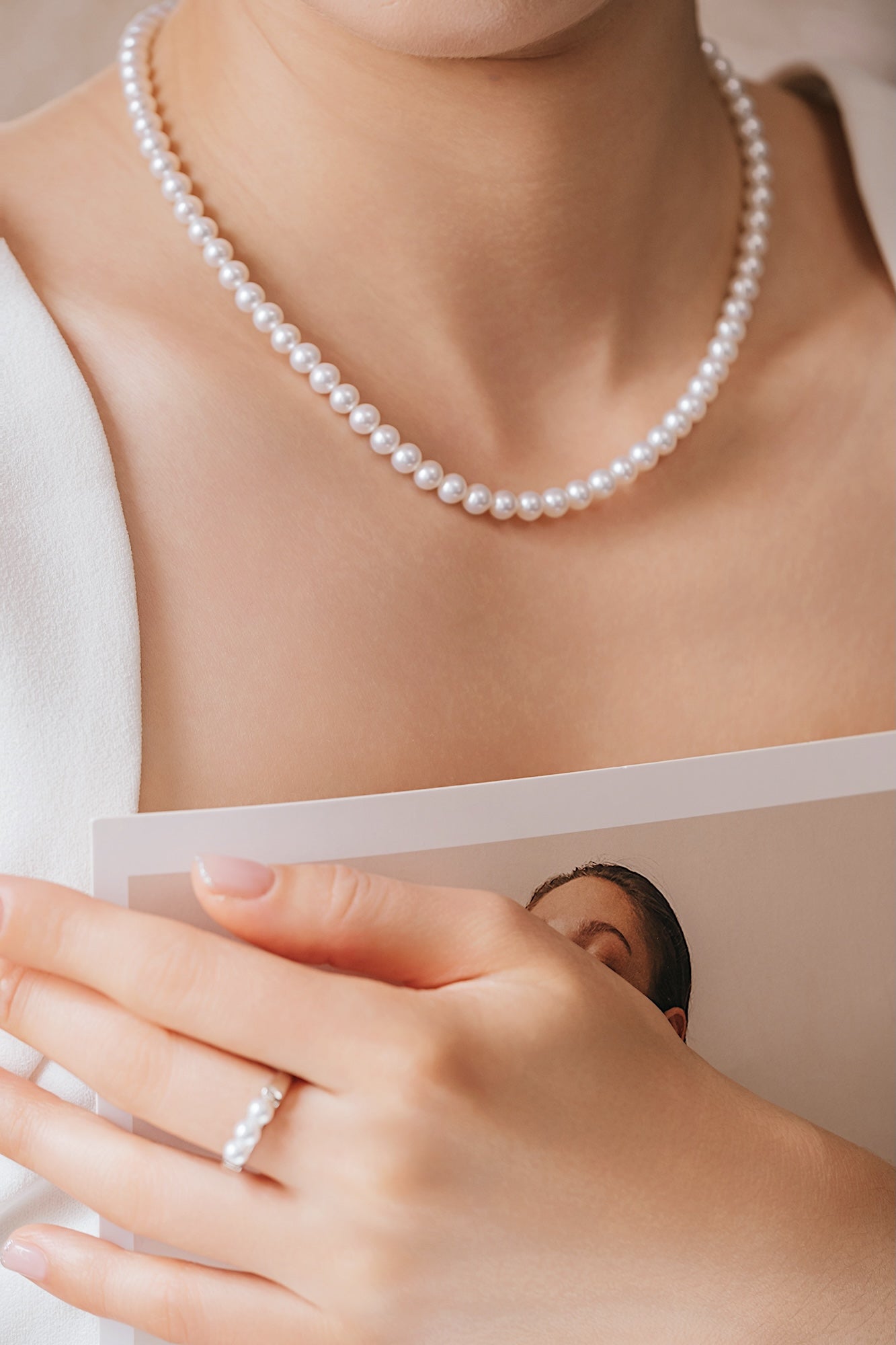 Radiant 5-6mm Freshwater Pearl Necklace