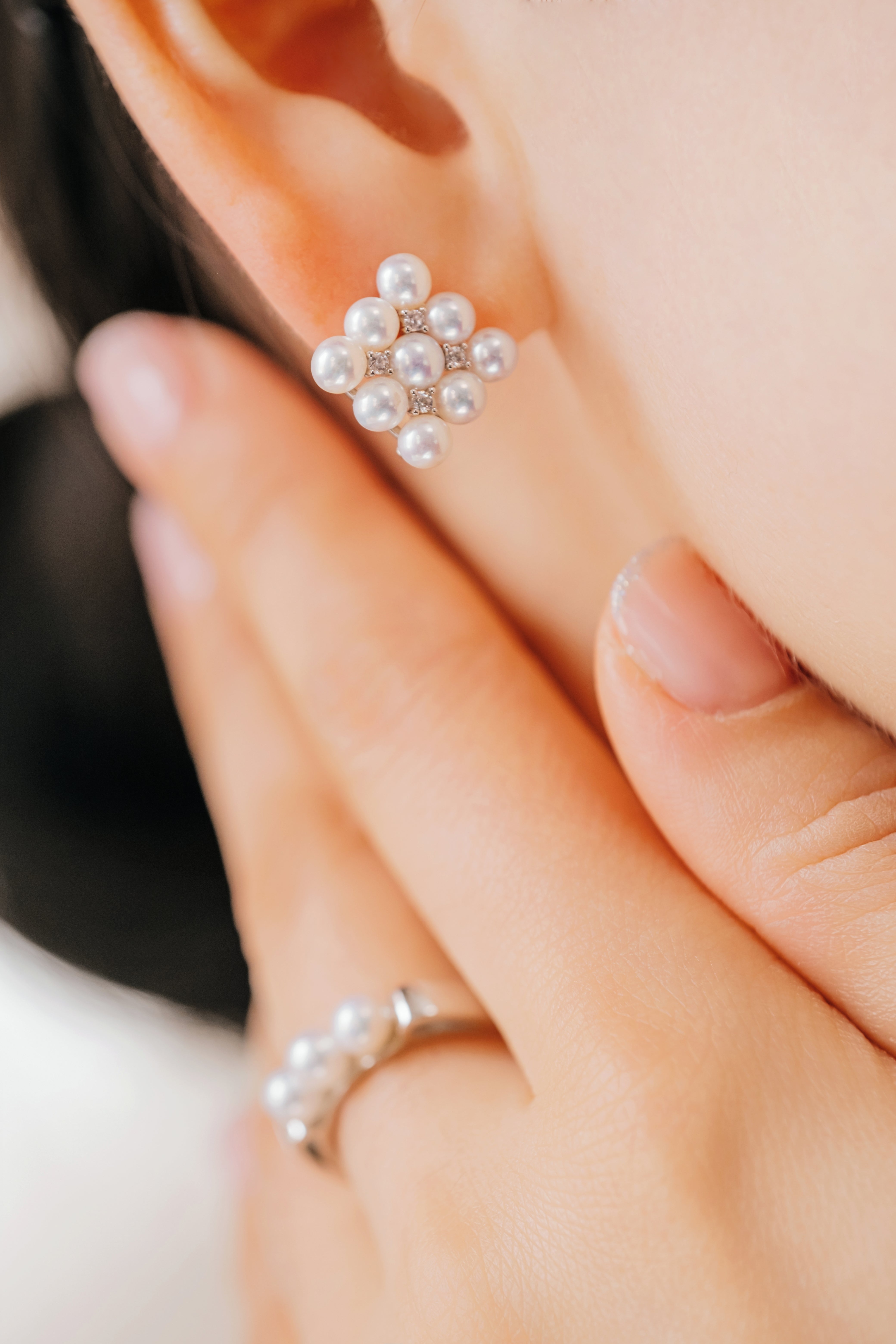 Blossom Freshwater Pearl Earrings