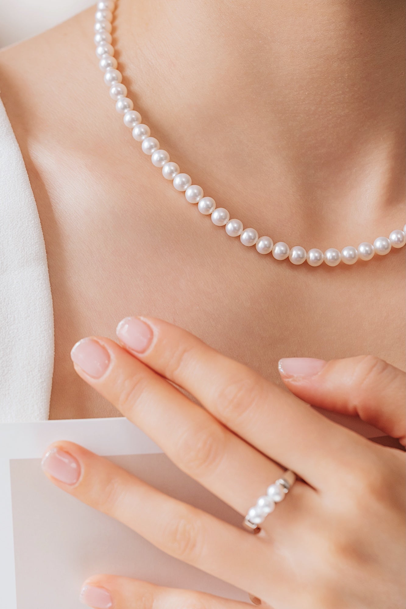 Radiant 5-6mm Freshwater Pearl Necklace