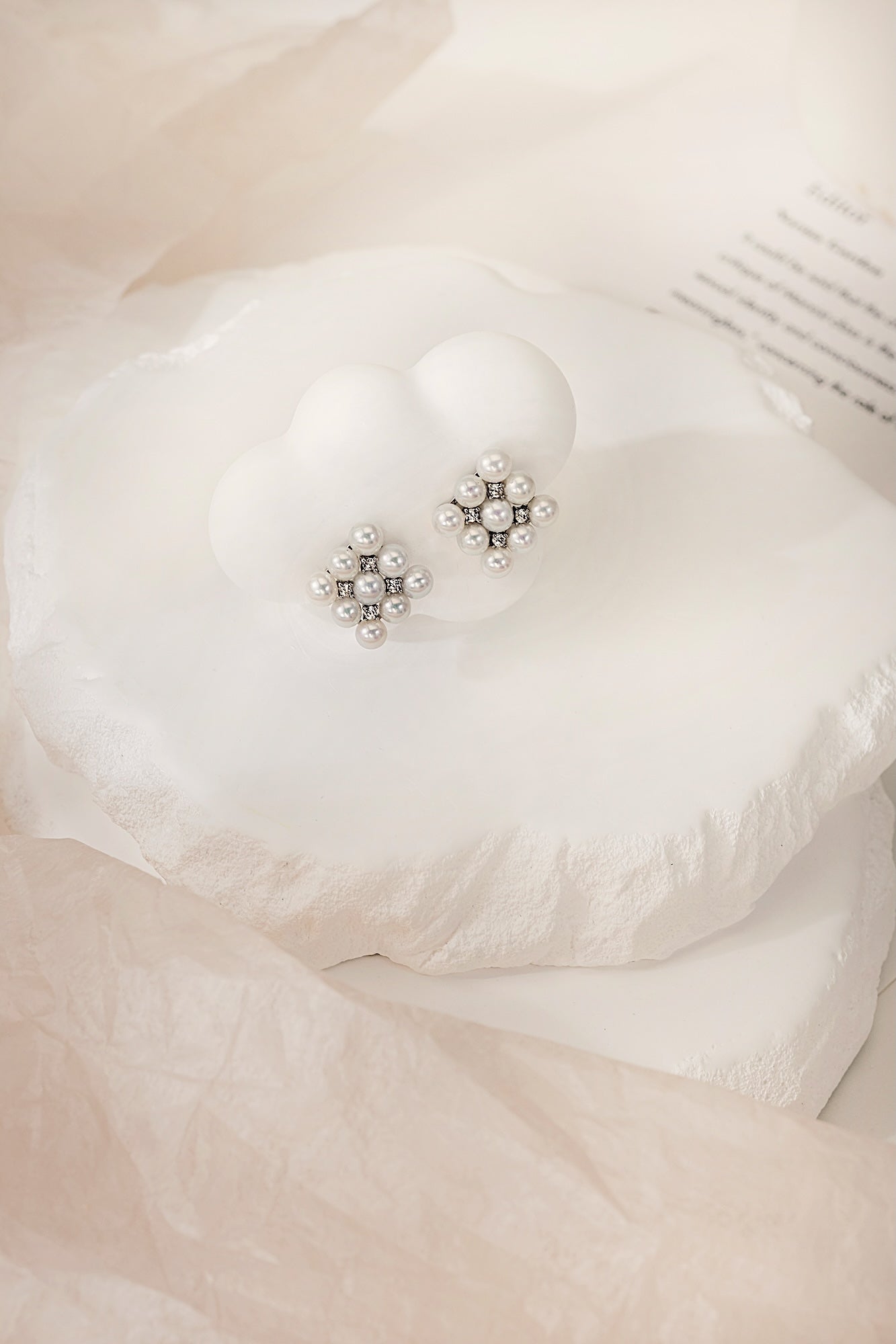 Blossom Freshwater Pearl Earrings