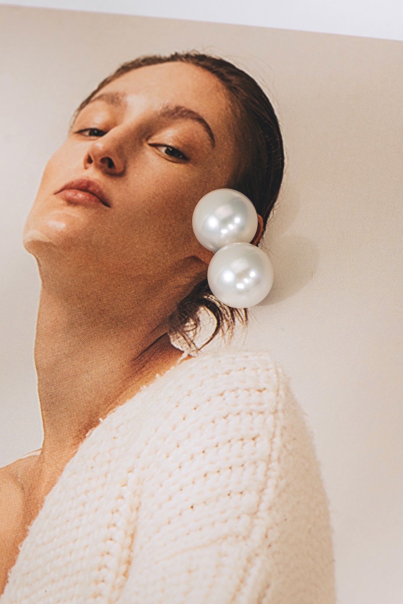 10-11mm Edison Pearl Ear Studs