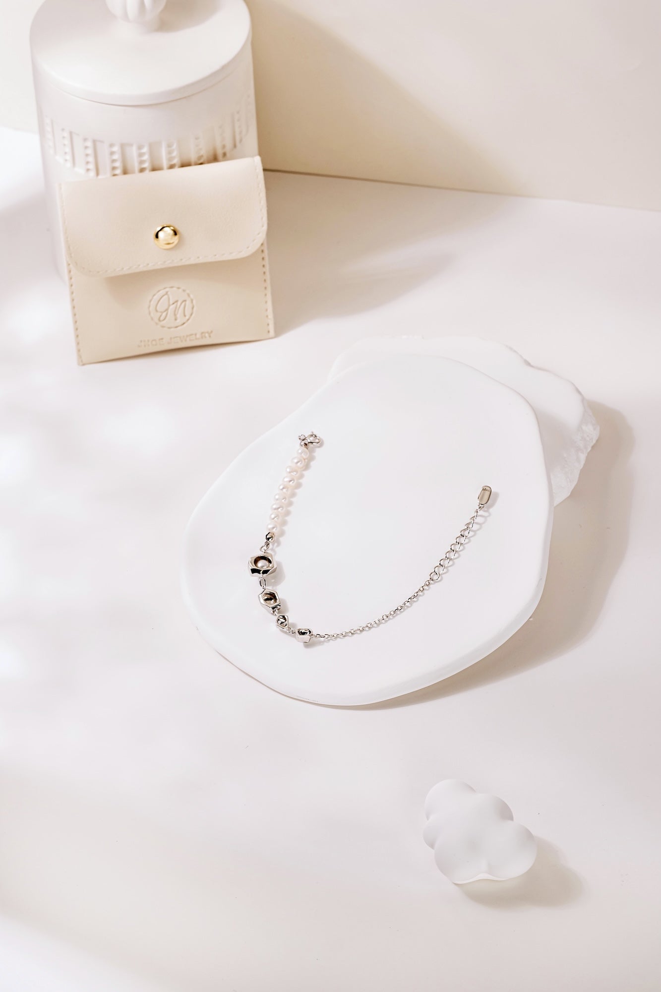 Terra Geo Pearl Bracelet