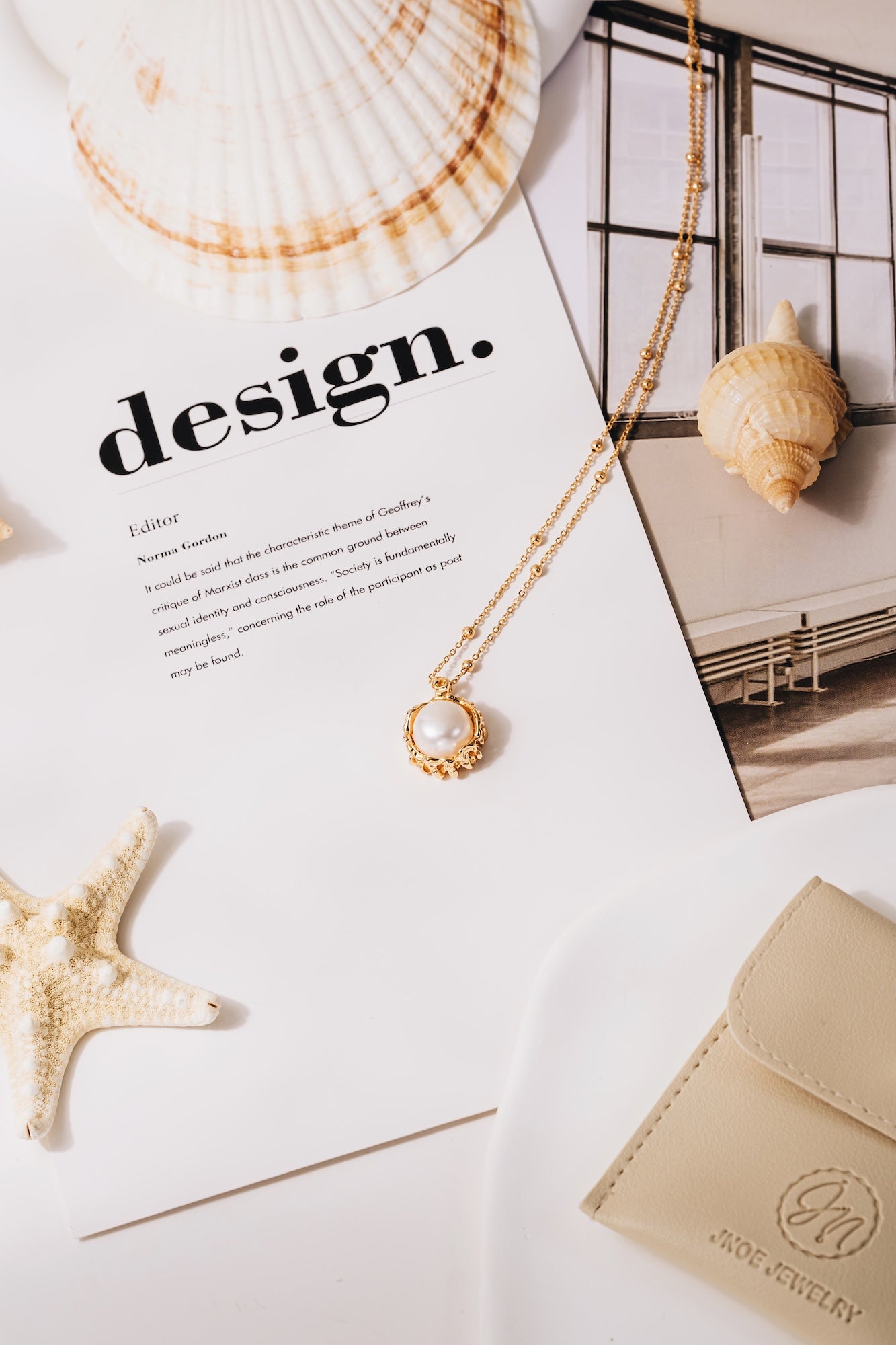 Ocean Crown Pearl Necklace