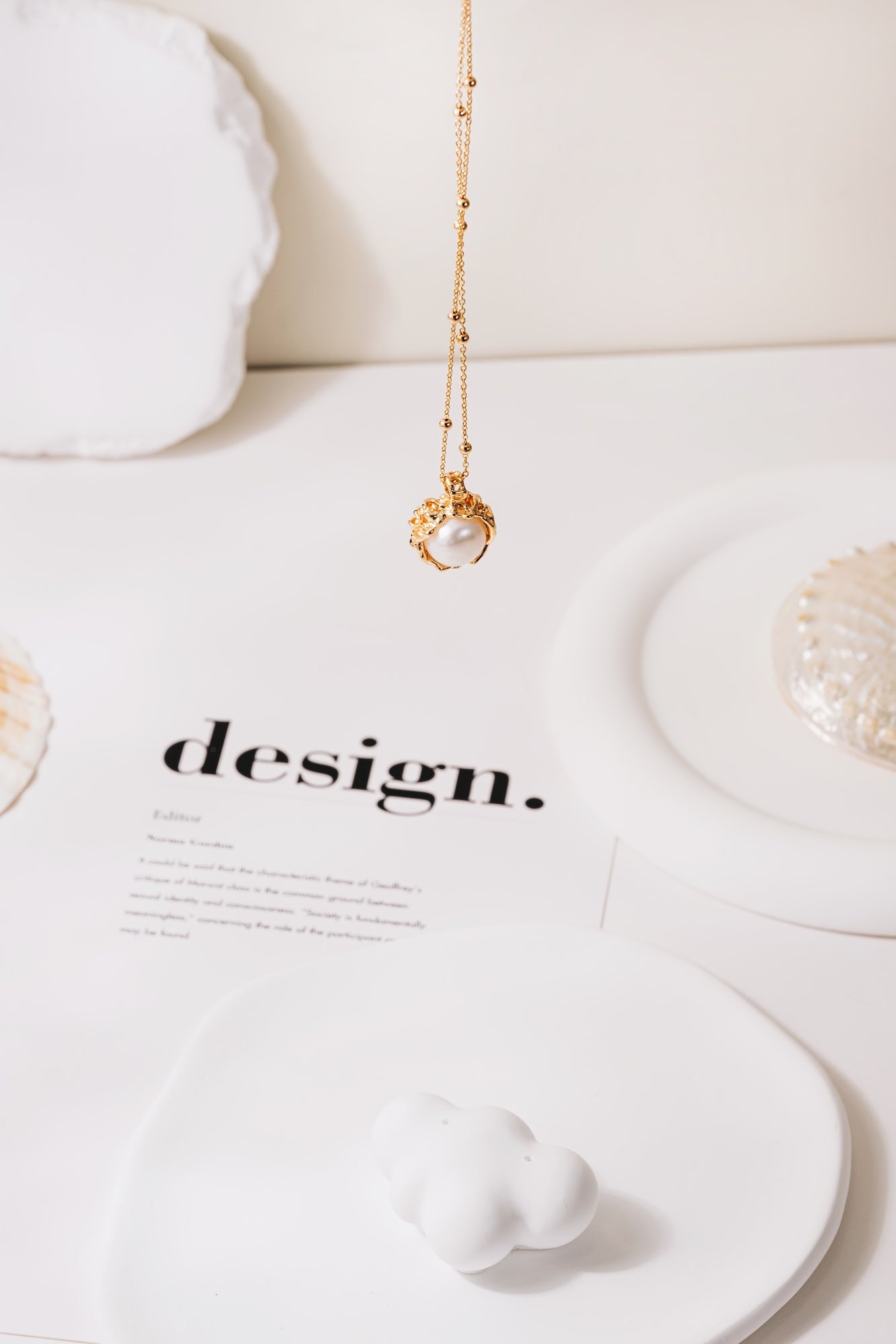 Ocean Crown Pearl Necklace