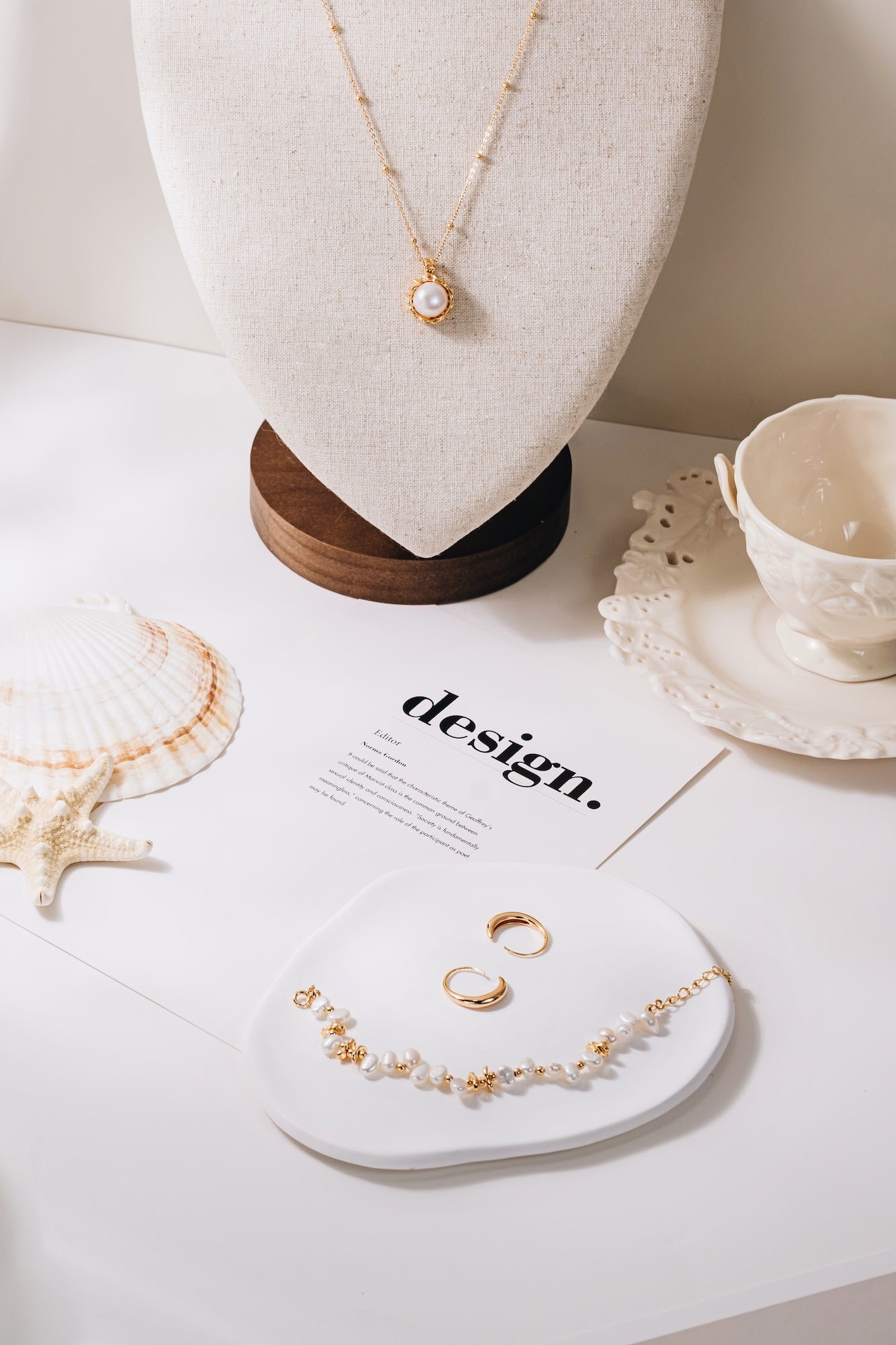 Ocean Crown Pearl Necklace