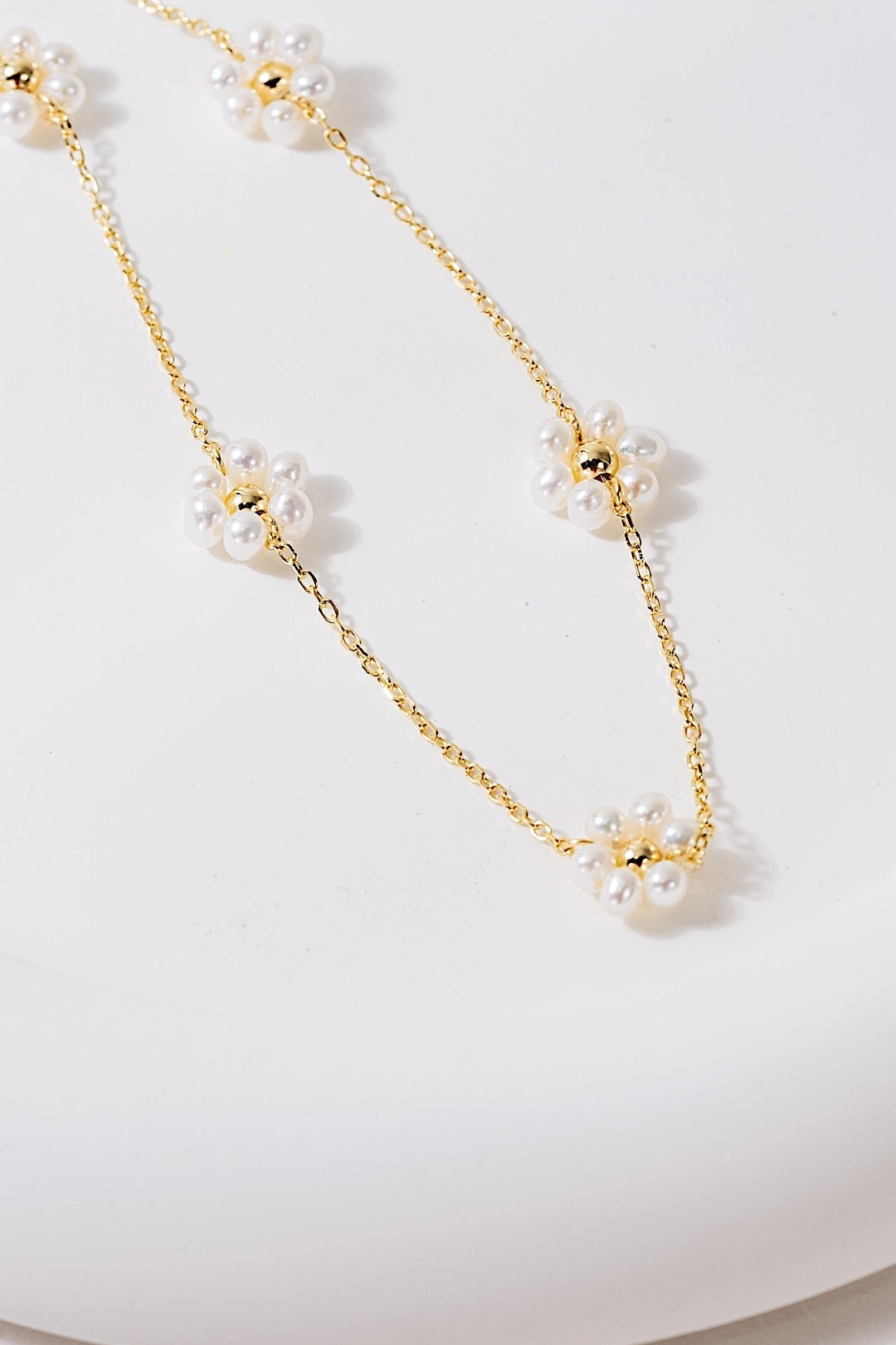 Starry Flower Freshwater Pearl Necklace