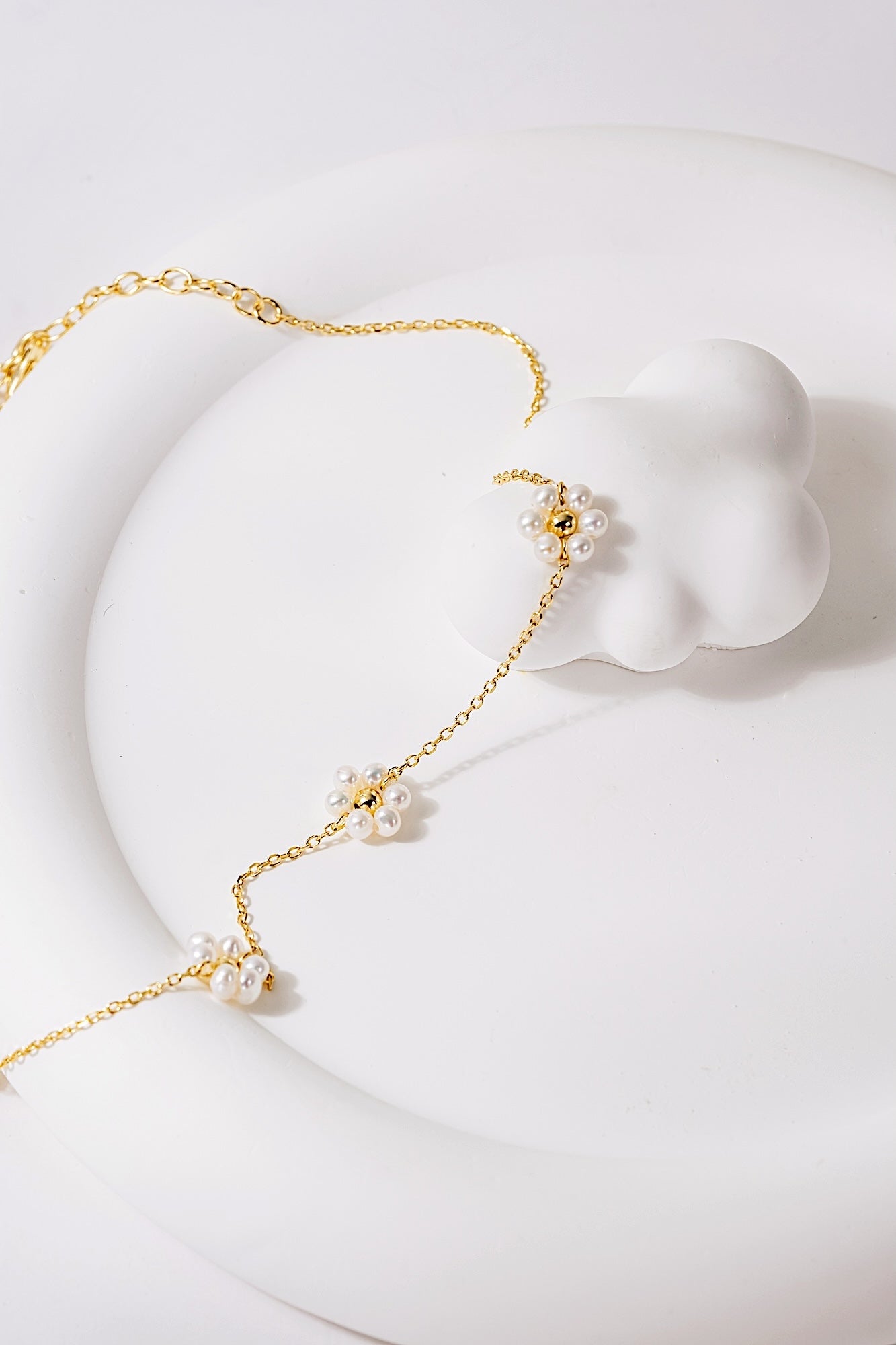 Starry Flower Freshwater Pearl Necklace