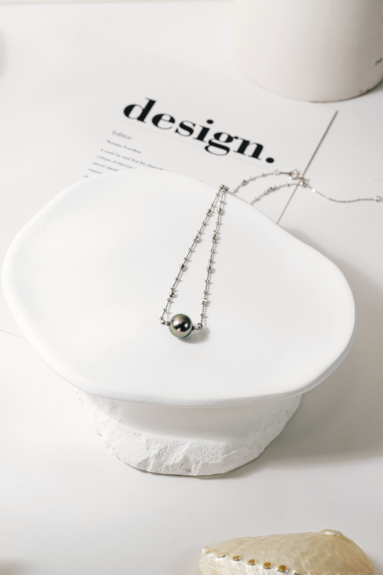 Horizon 10-11mm Tahitian Pearl Necklace