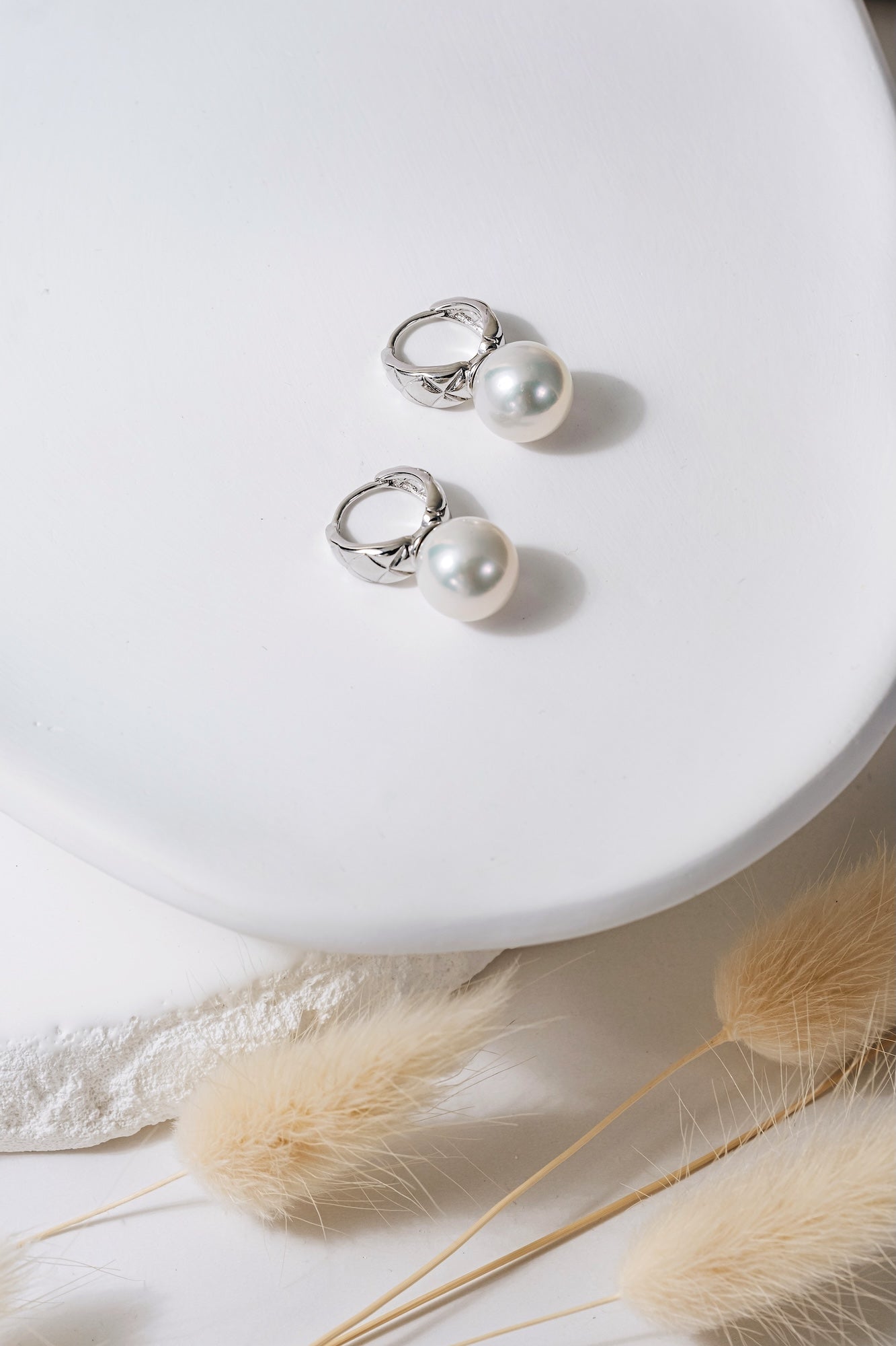 Everleaf 9-10mm Edison Pearl Earrings