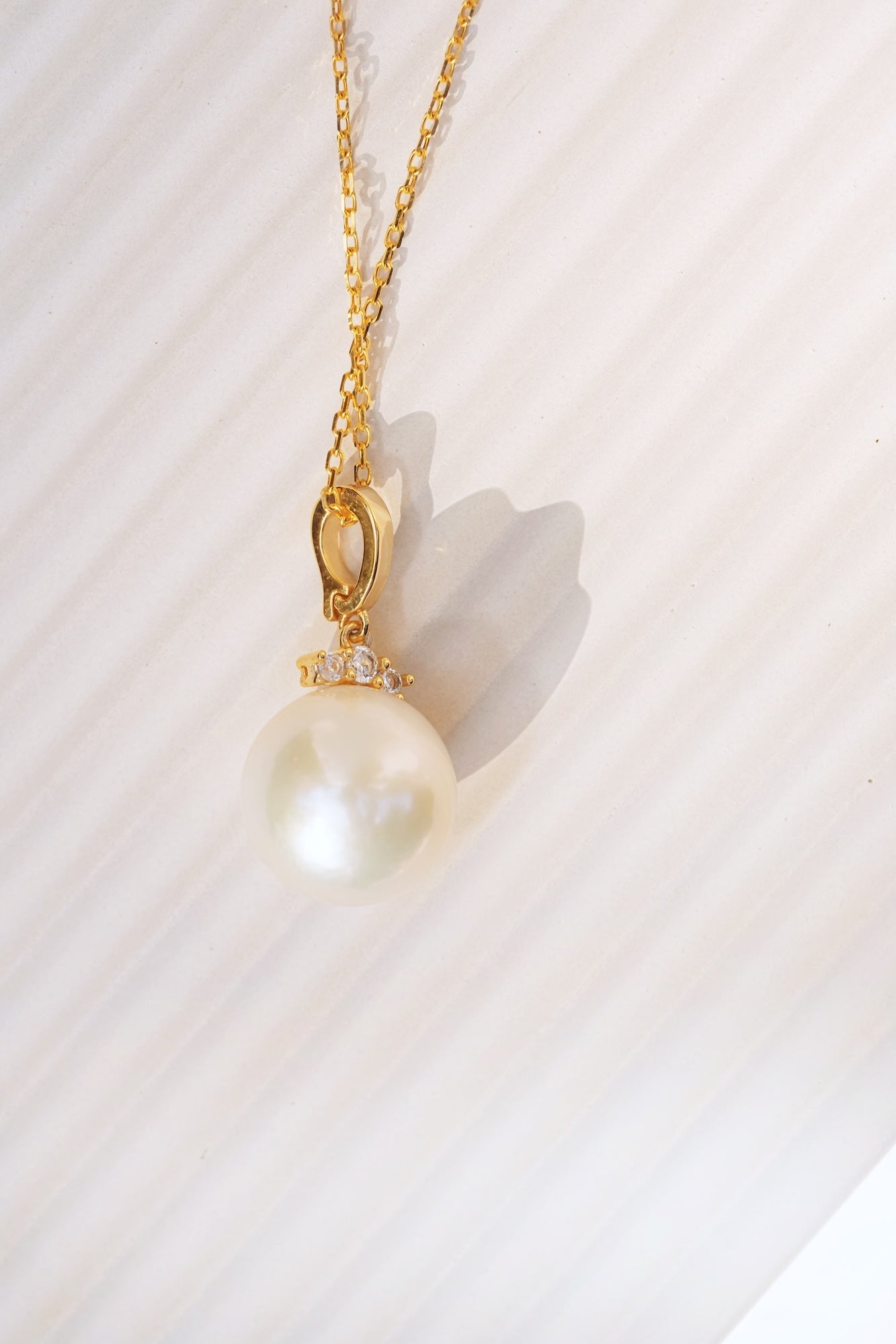 Serene 11-12mm Edison Pearl Necklace