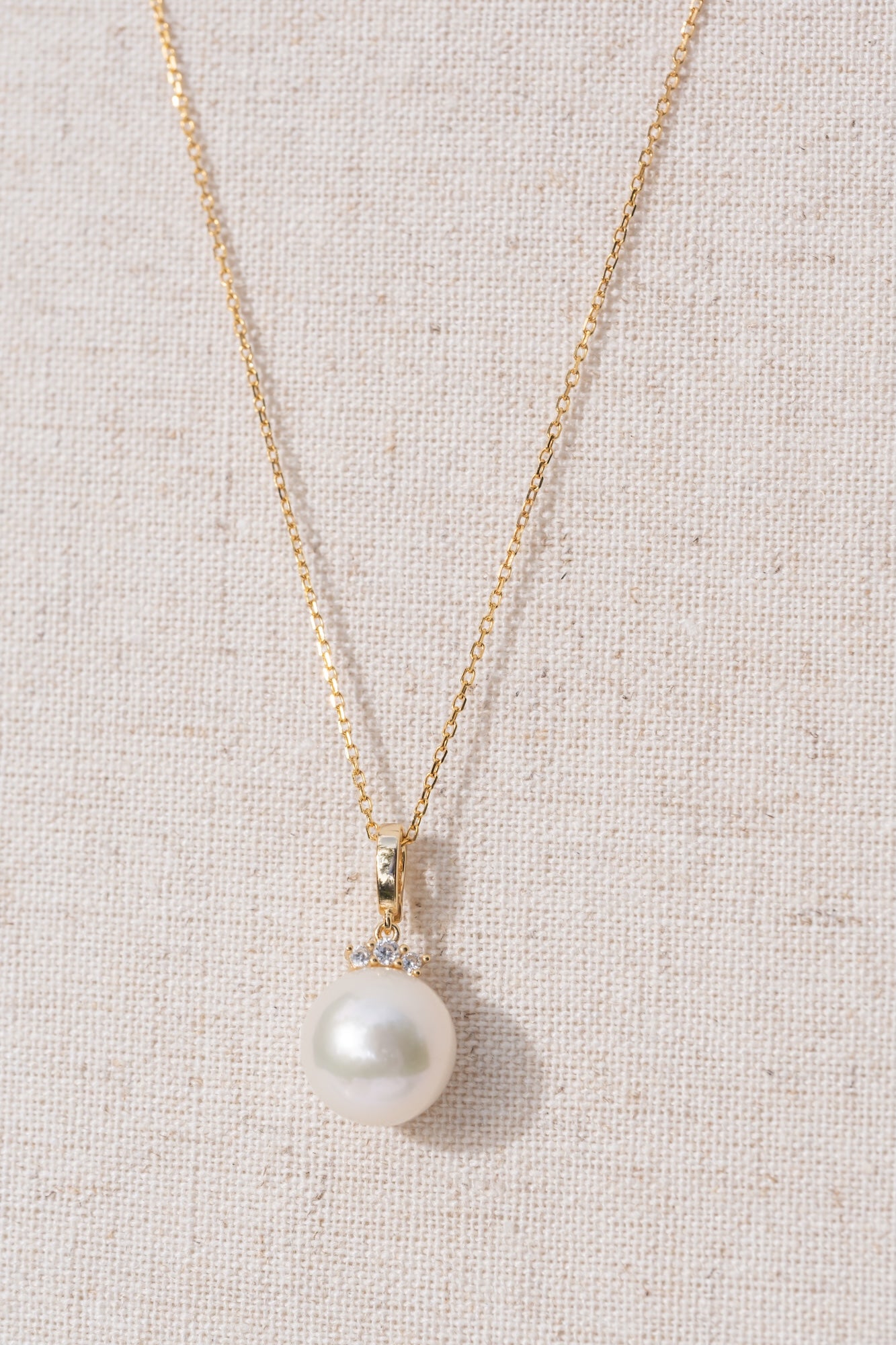 Serene 11-12mm Edison Pearl Necklace