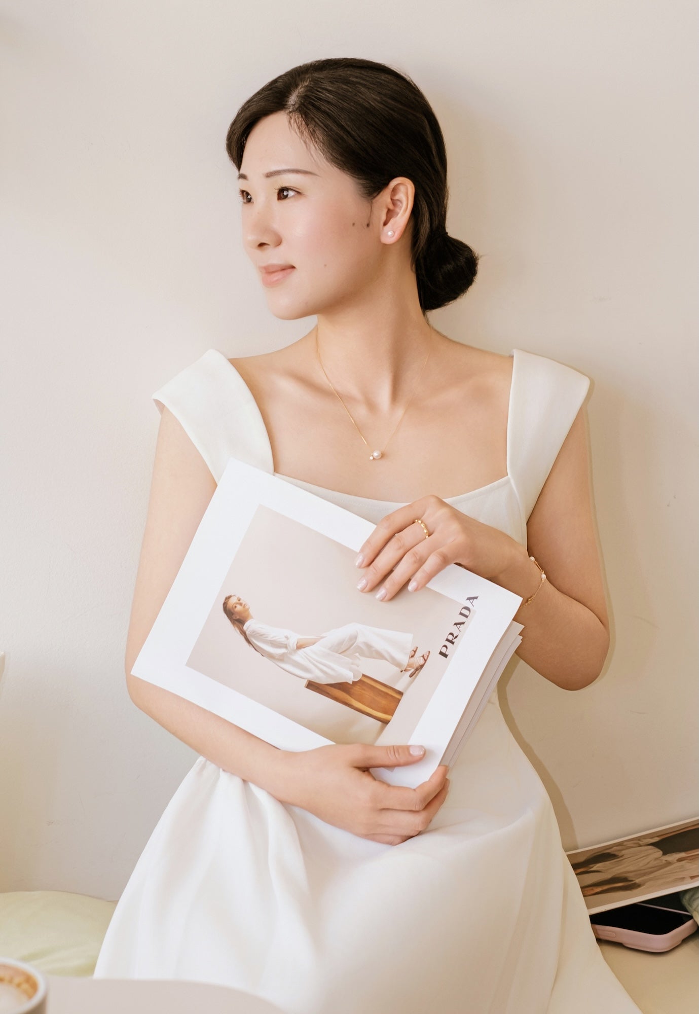 5.5-6mm Akoya Pearl Ear Studs 18K Gold