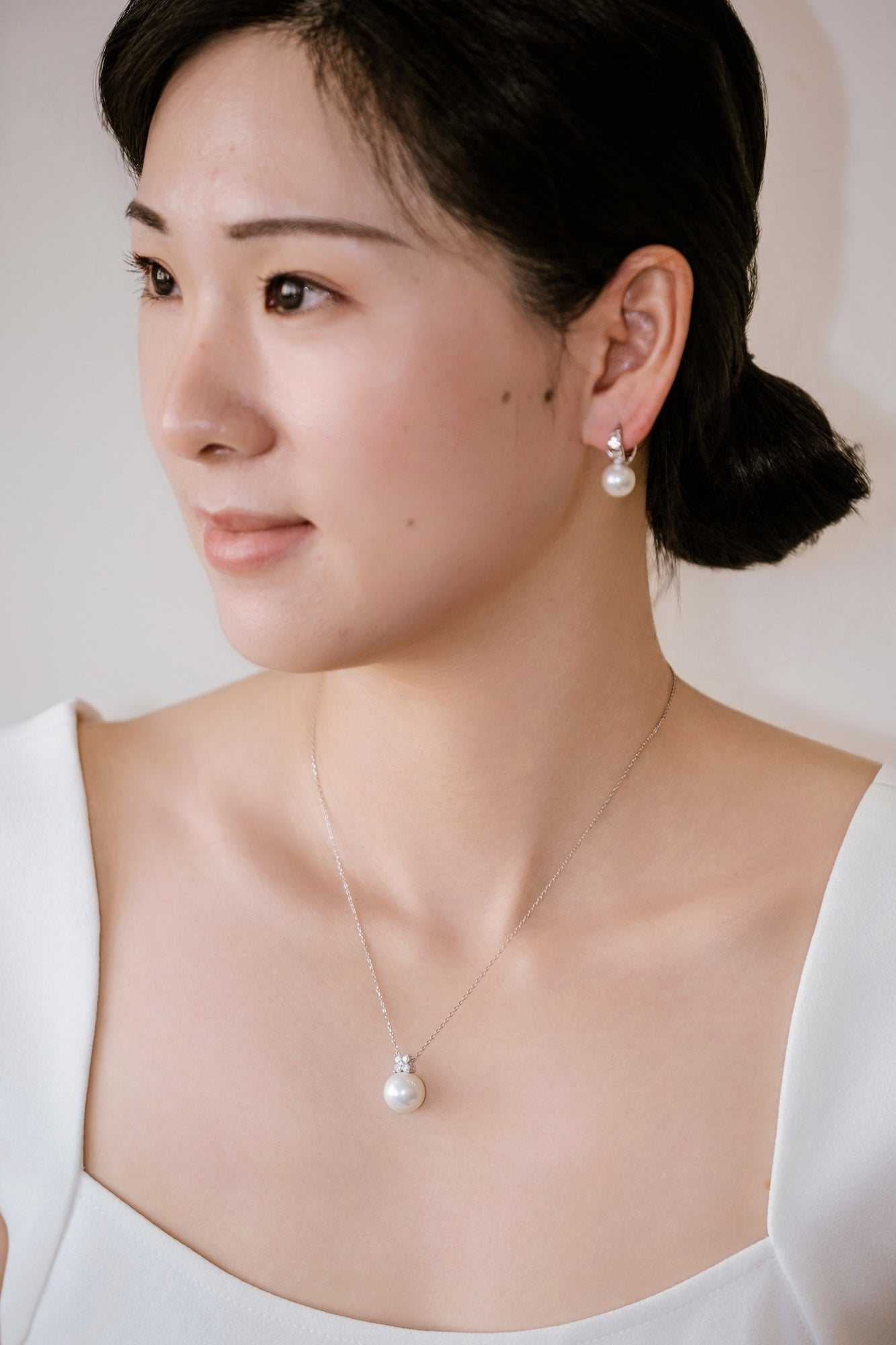Lucky Aura 11-12mm Edison Pearl Necklace
