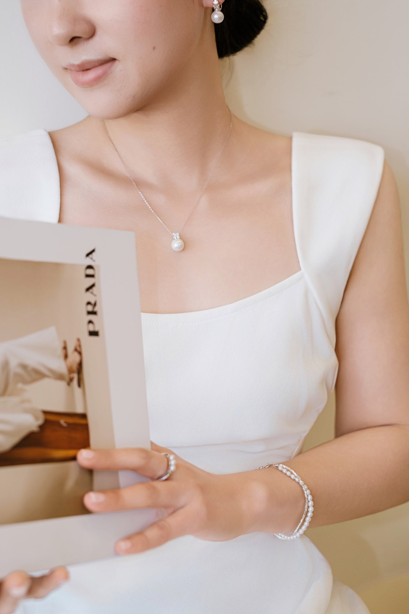 Twilight Grace Pearl Bracelet