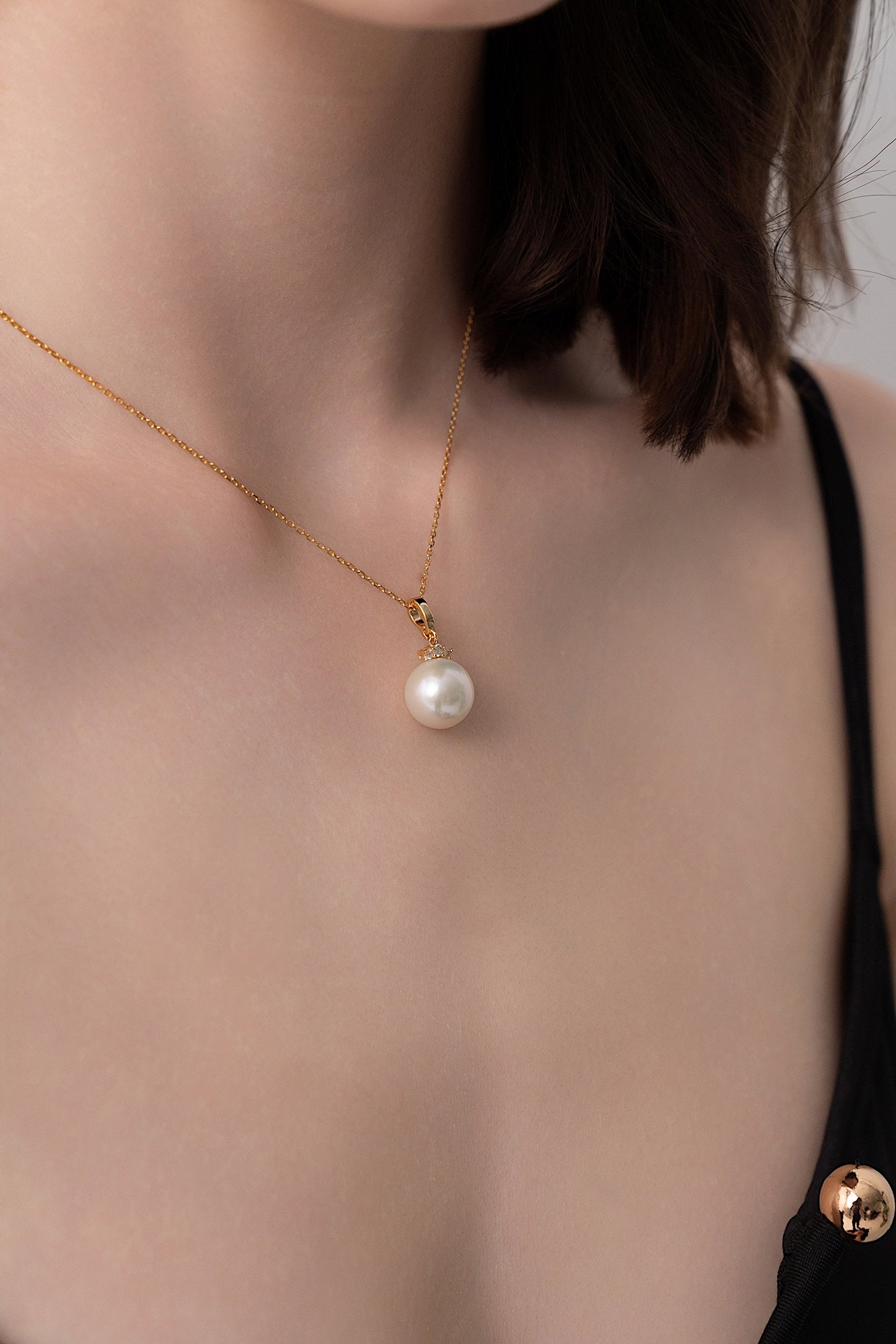 Serene 11-12mm Edison Pearl Necklace