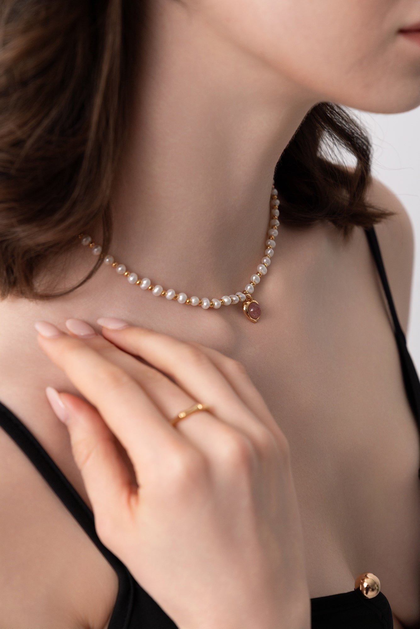 Heartpath Pearl Necklace