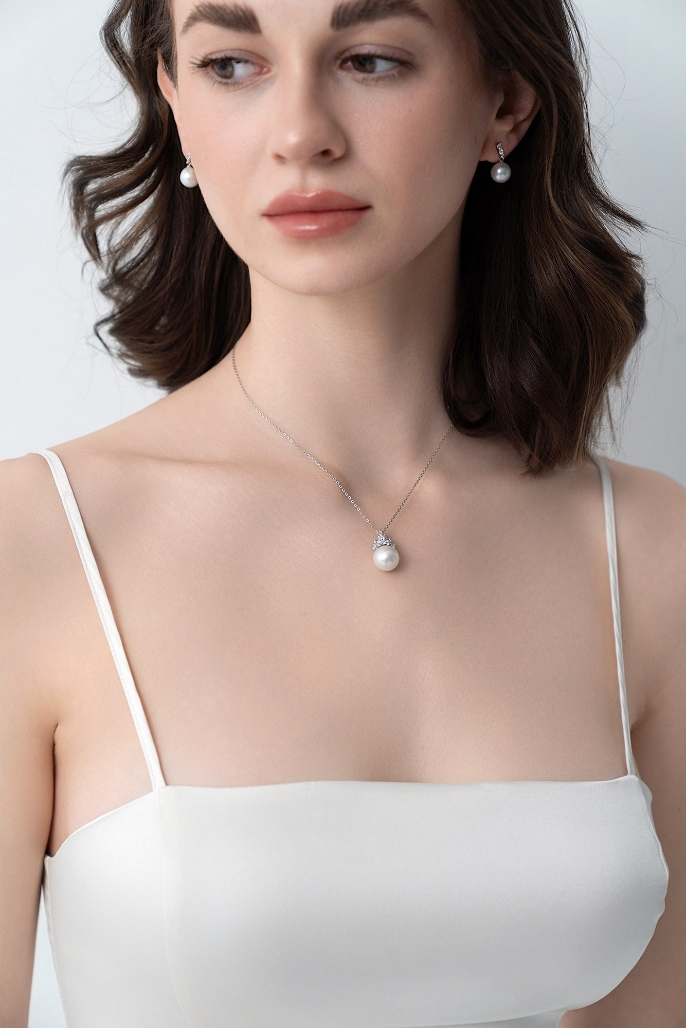 Elsaine 11-12mm Edison Pearl Necklace