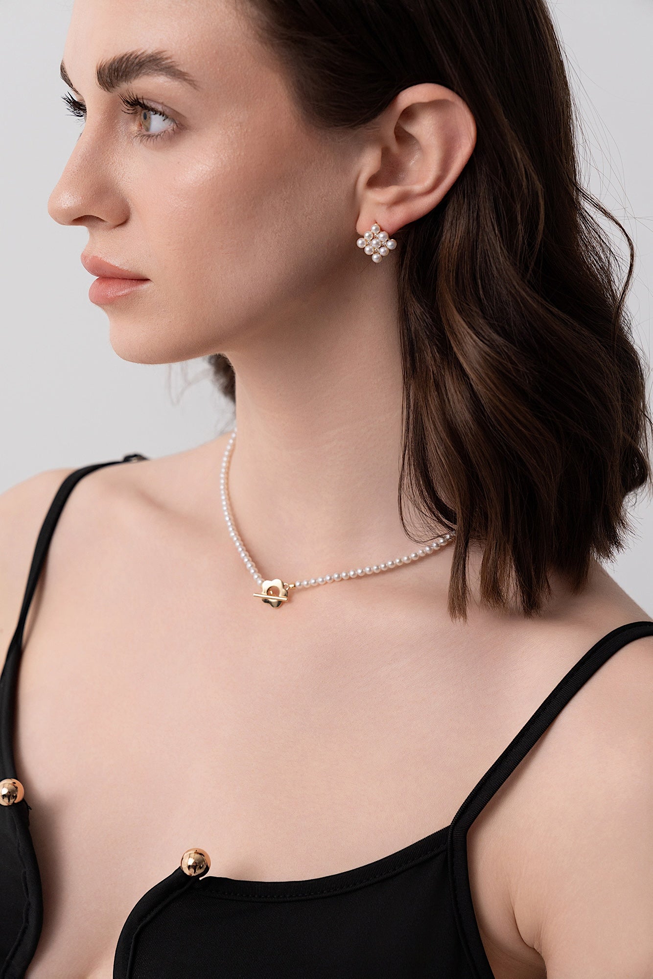 Blossom Freshwater Pearl Earrings