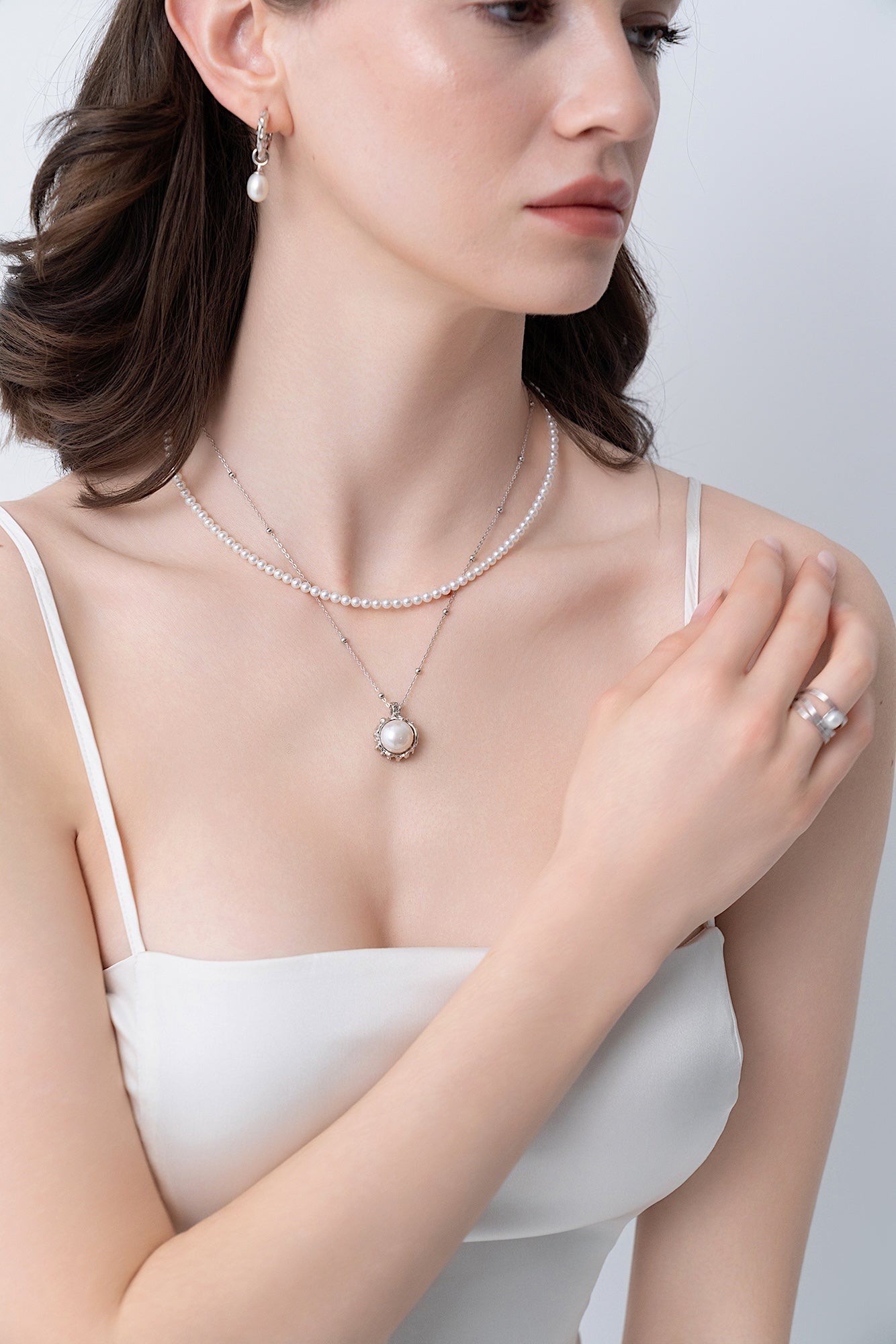 Ocean Crown Pearl Necklace