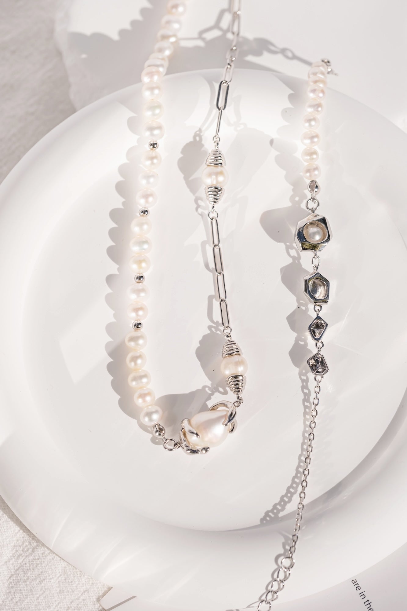 Terra Geo Pearl Bracelet