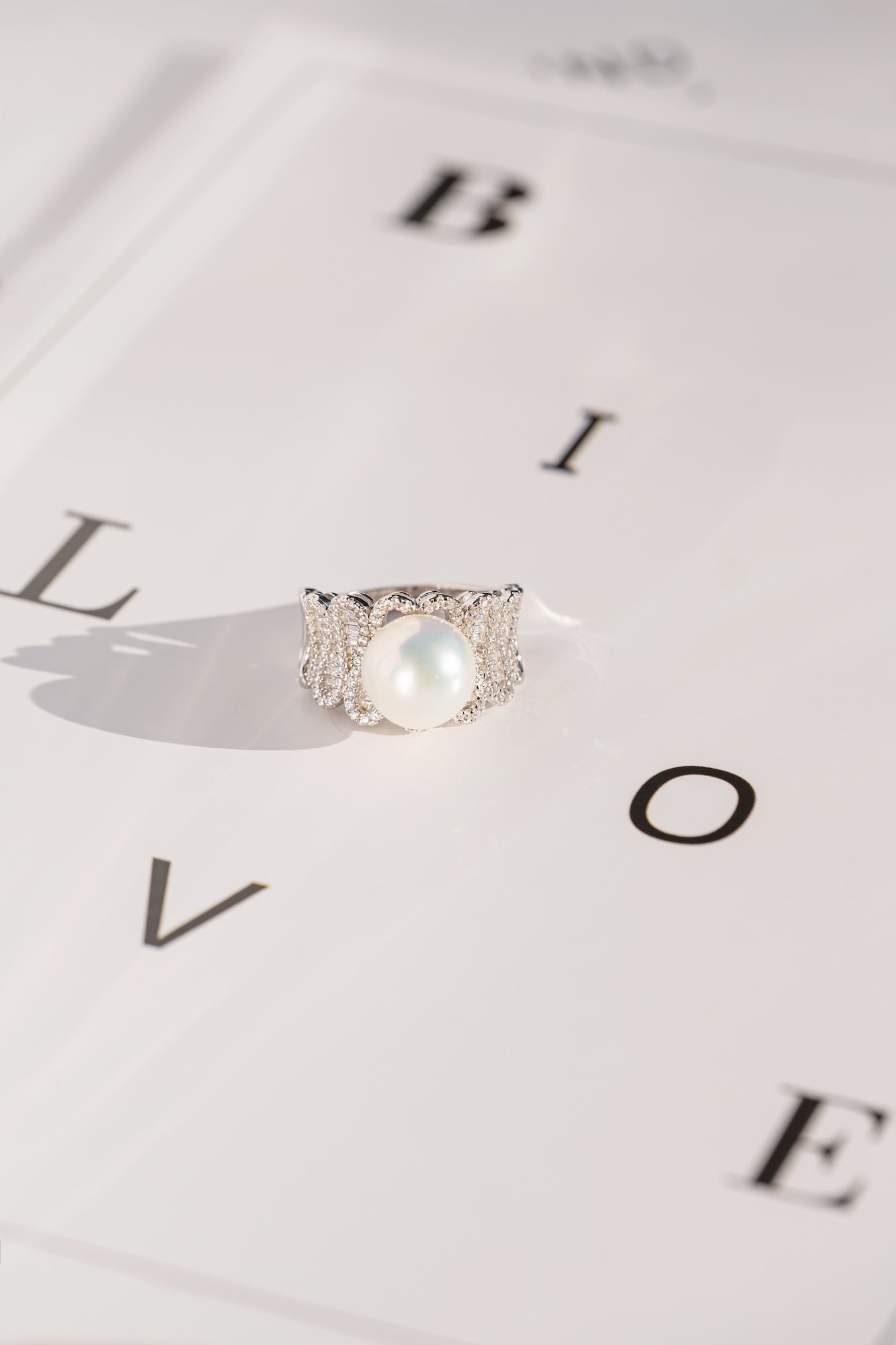 Celestia Pearl Ring