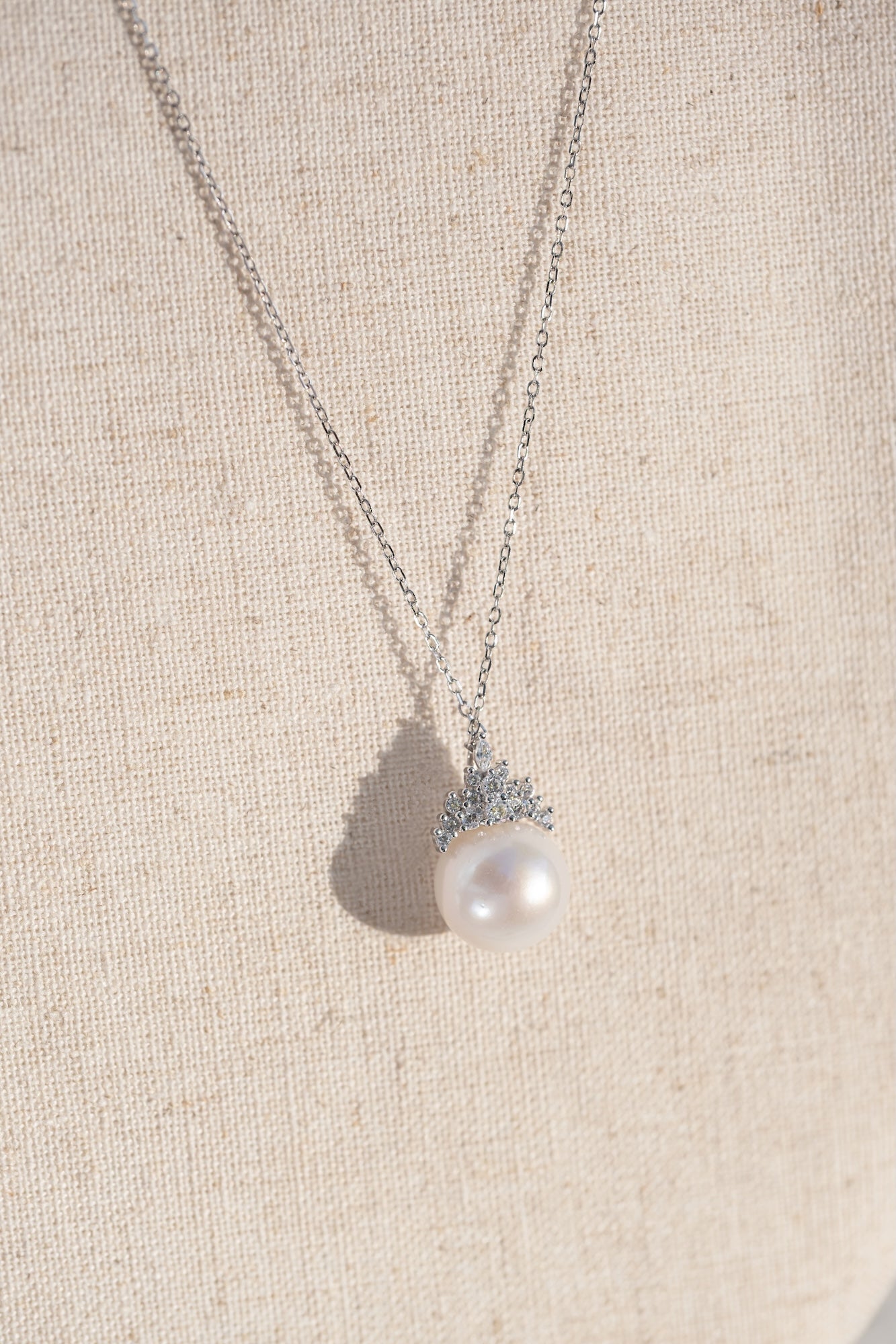 Elsaine 11-12mm Edison Pearl Necklace