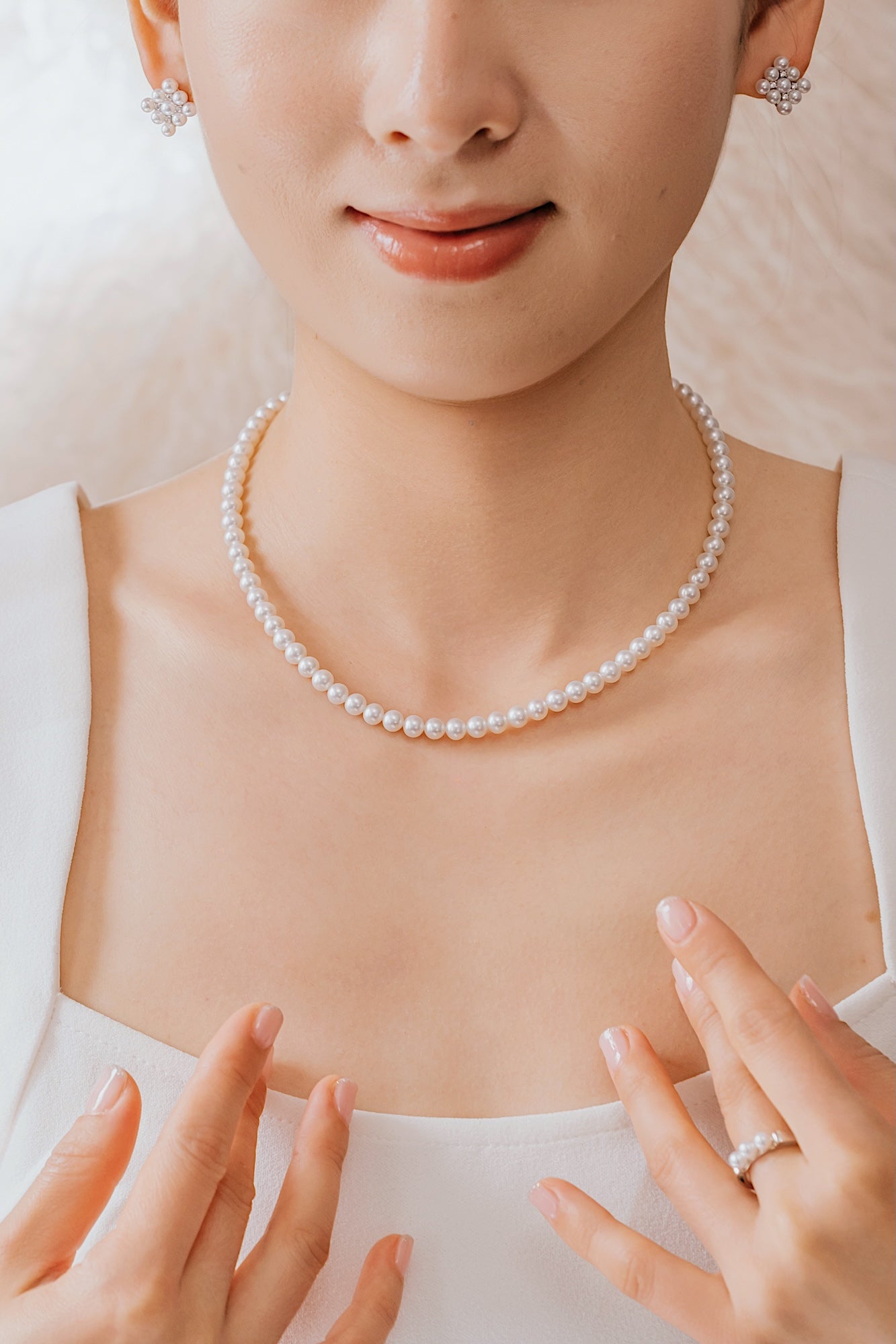 Radiant 5-6mm Freshwater Pearl Necklace