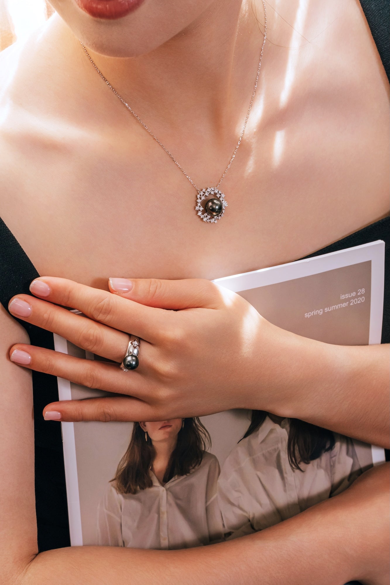 Stellar Tahitian Pearl Necklace