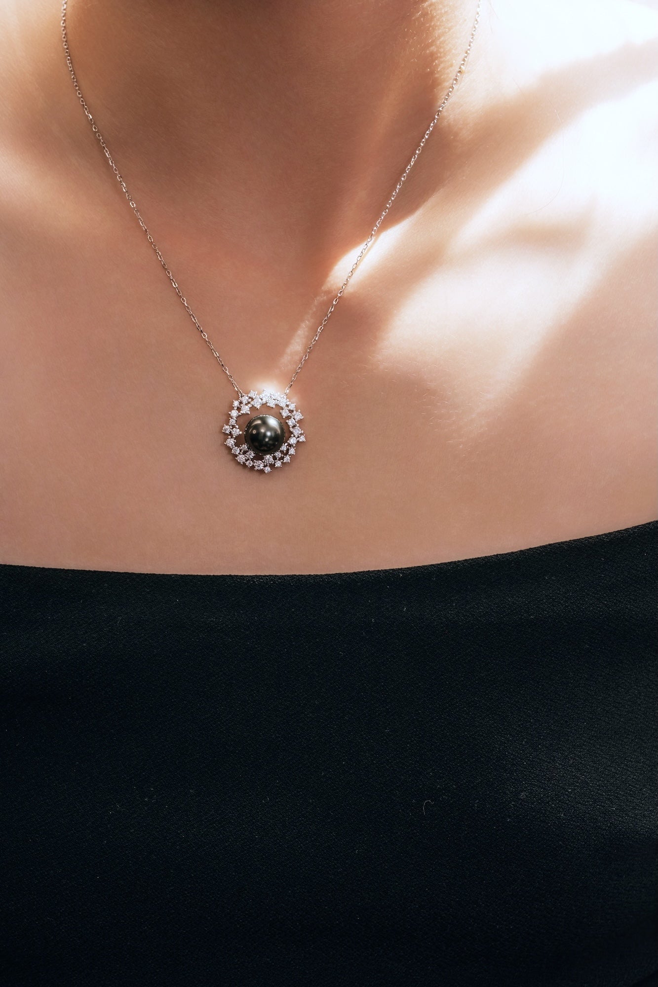 Stellar Tahitian Pearl Necklace