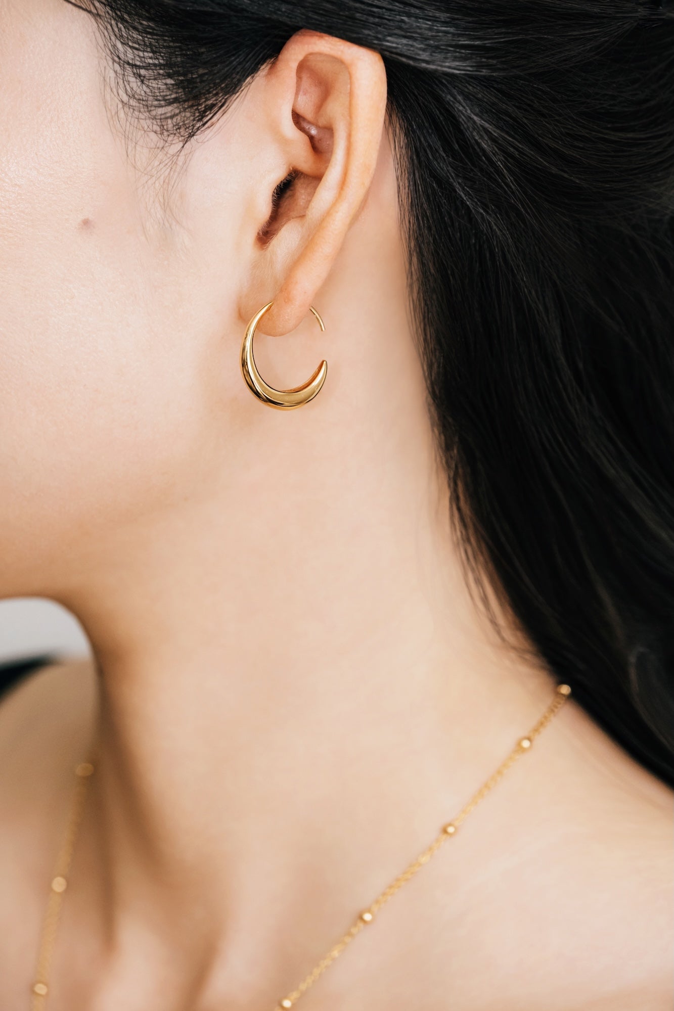 Crescent Glow Earrings