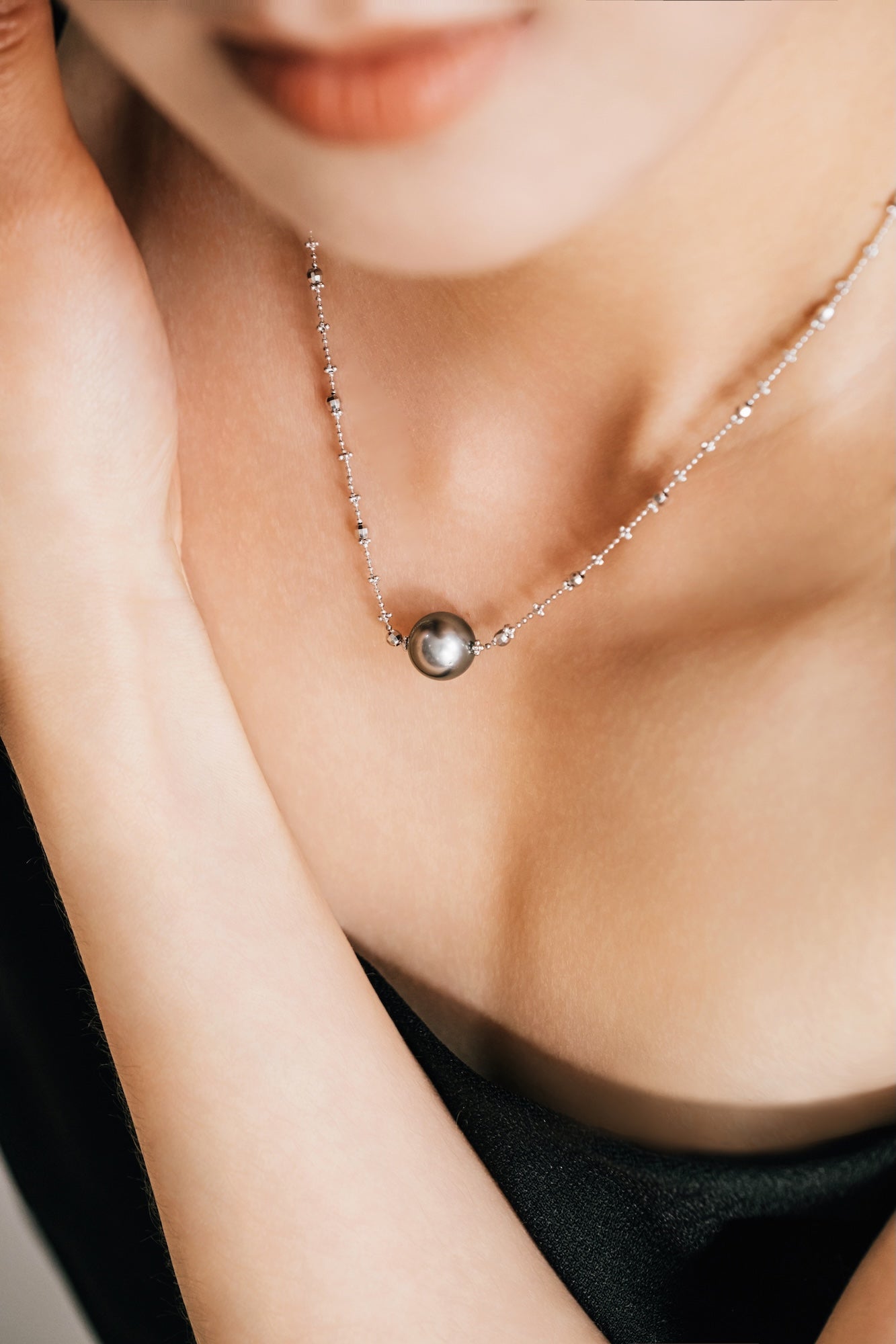 Horizon 10-11mm Tahitian Pearl Necklace
