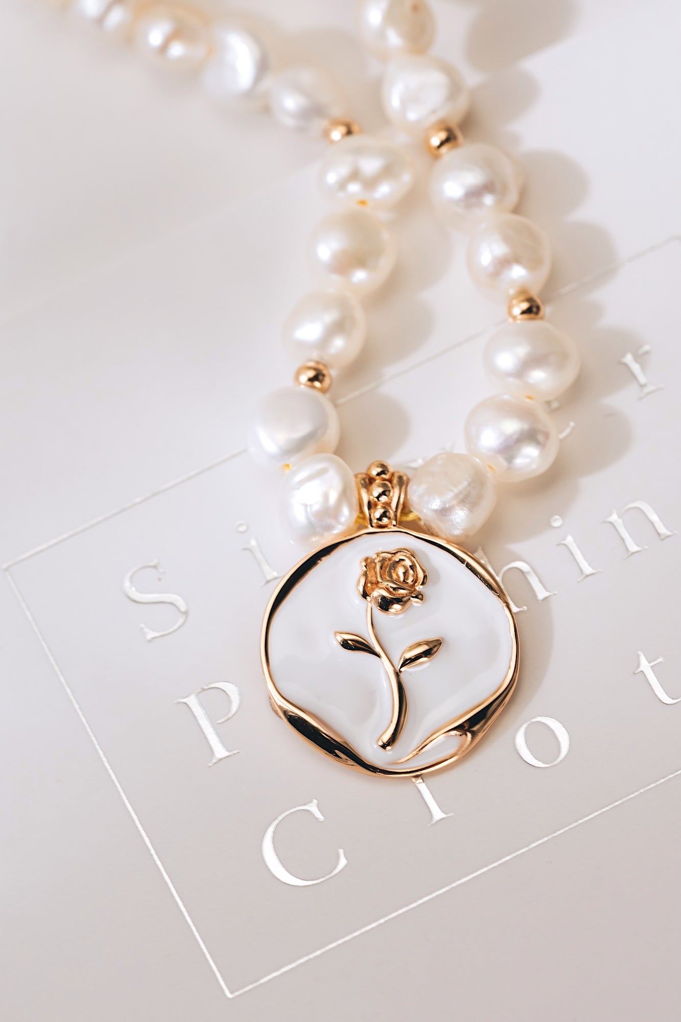 Rosabelle Pearl Necklace