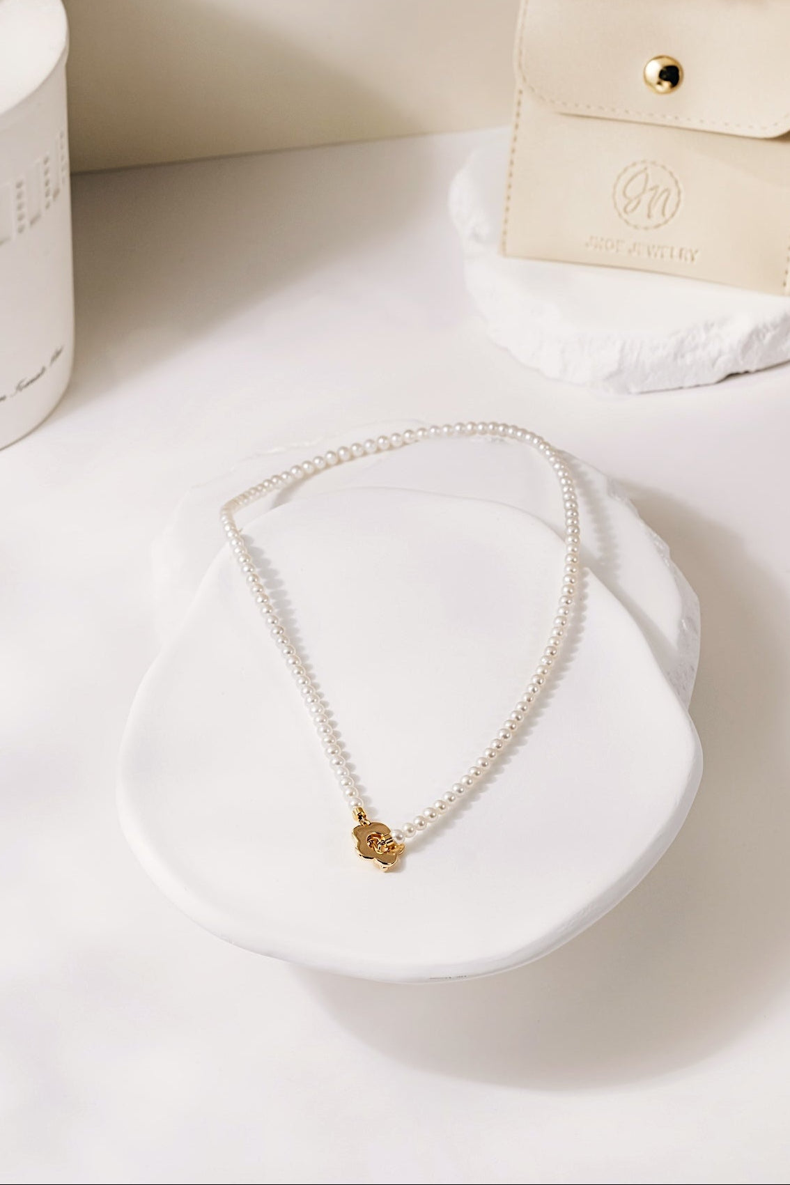 Bloomlock Freshwater Baby Pearl Necklace