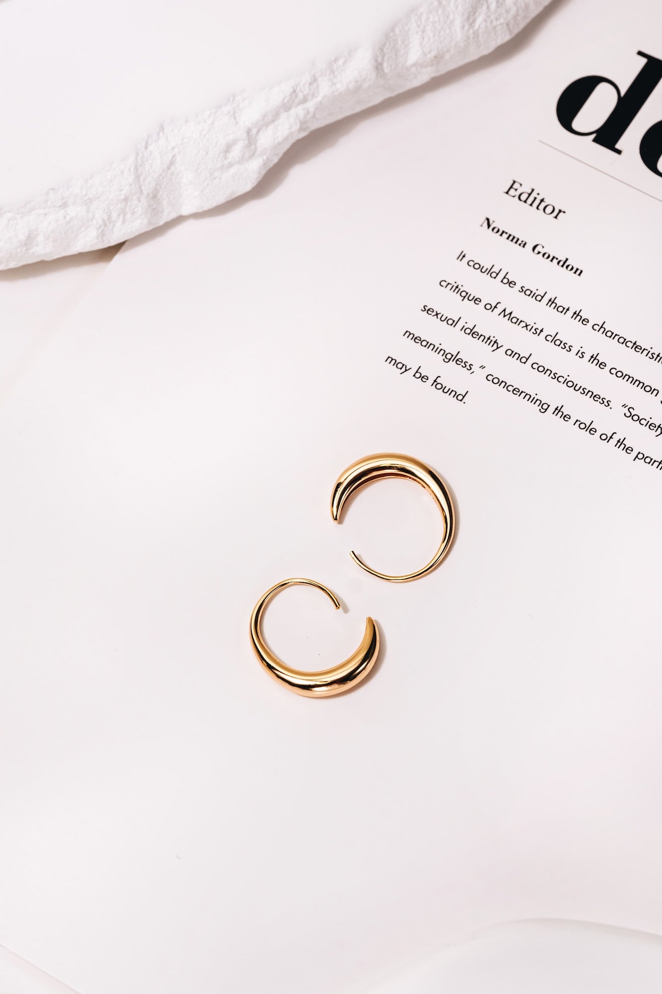 Crescent Glow Earrings