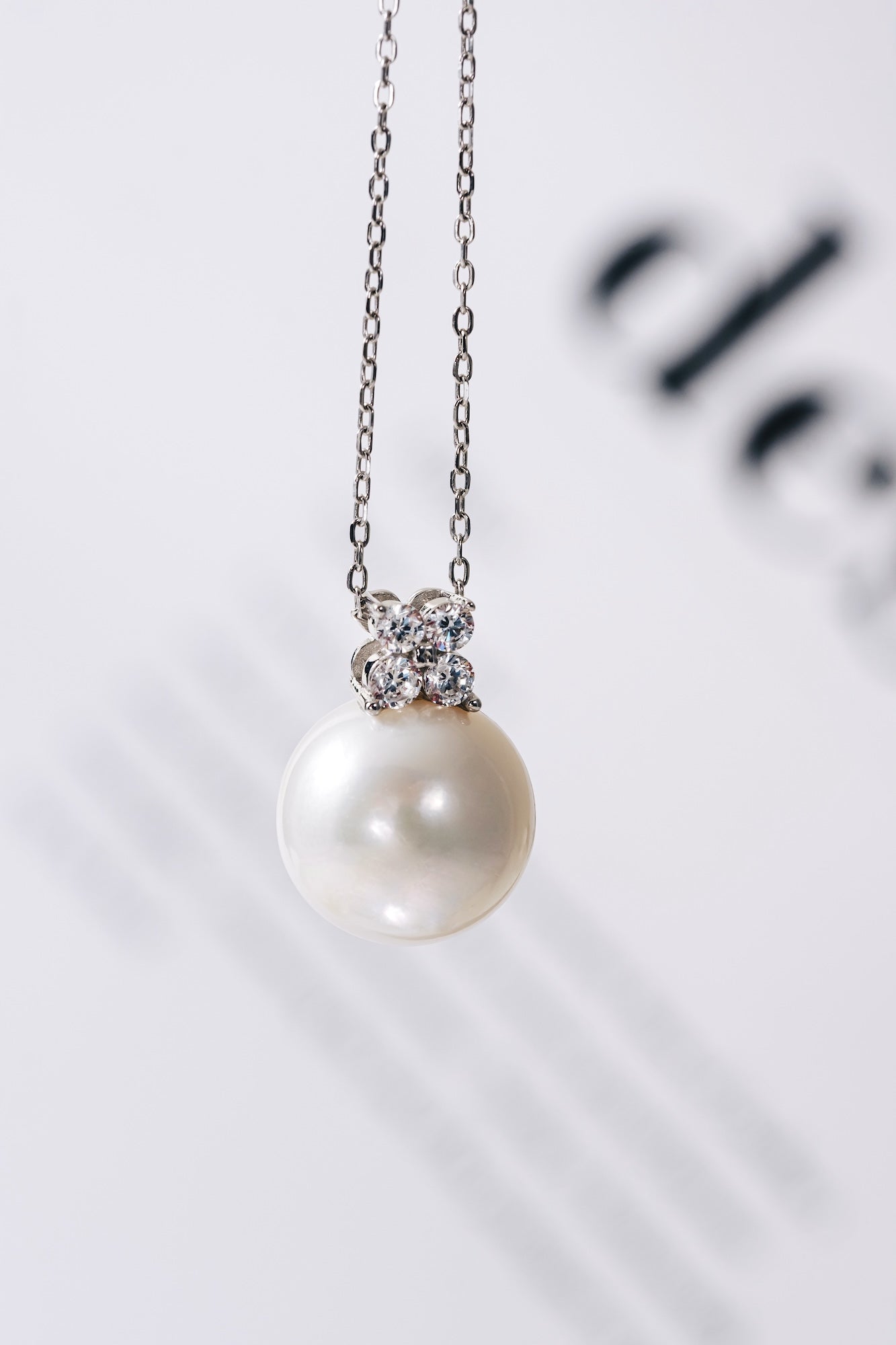 Lucky Aura 11-12mm Edison Pearl Necklace