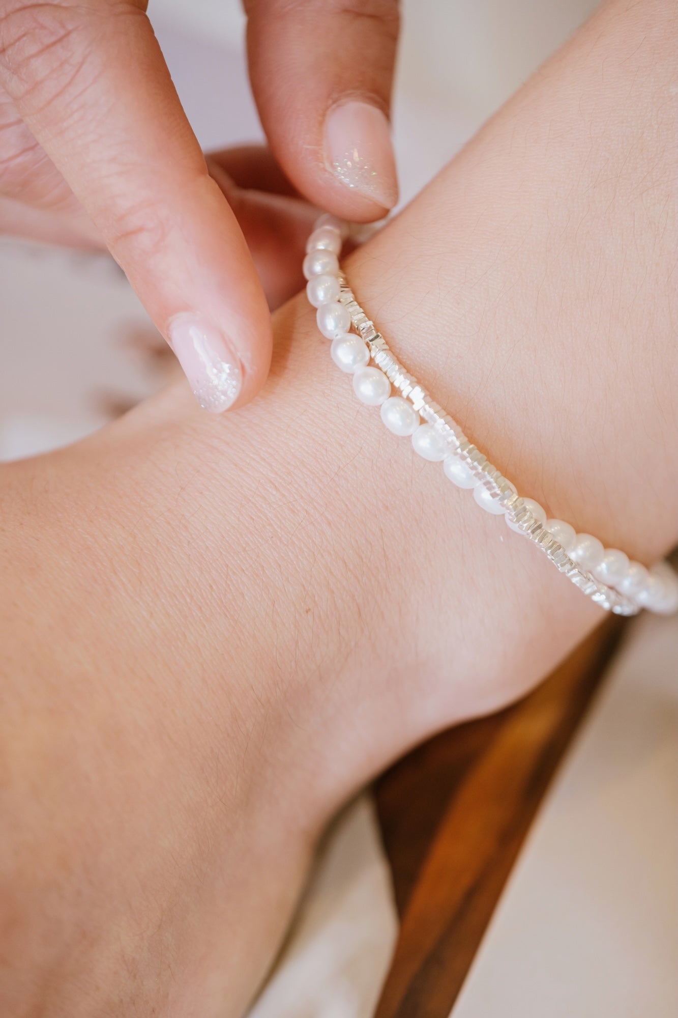 Twilight Grace Pearl Bracelet