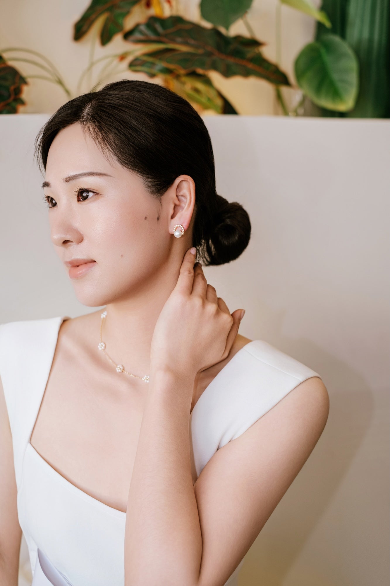 Starry Flower Freshwater Pearl Necklace