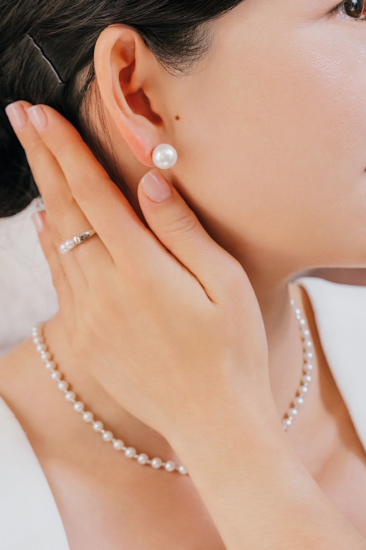 10-11mm Edison Pearl Ear Studs