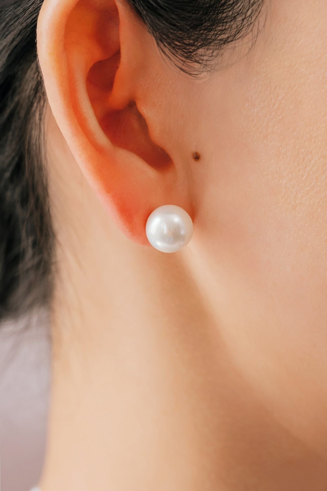 10-11mm Edison Pearl Ear Studs