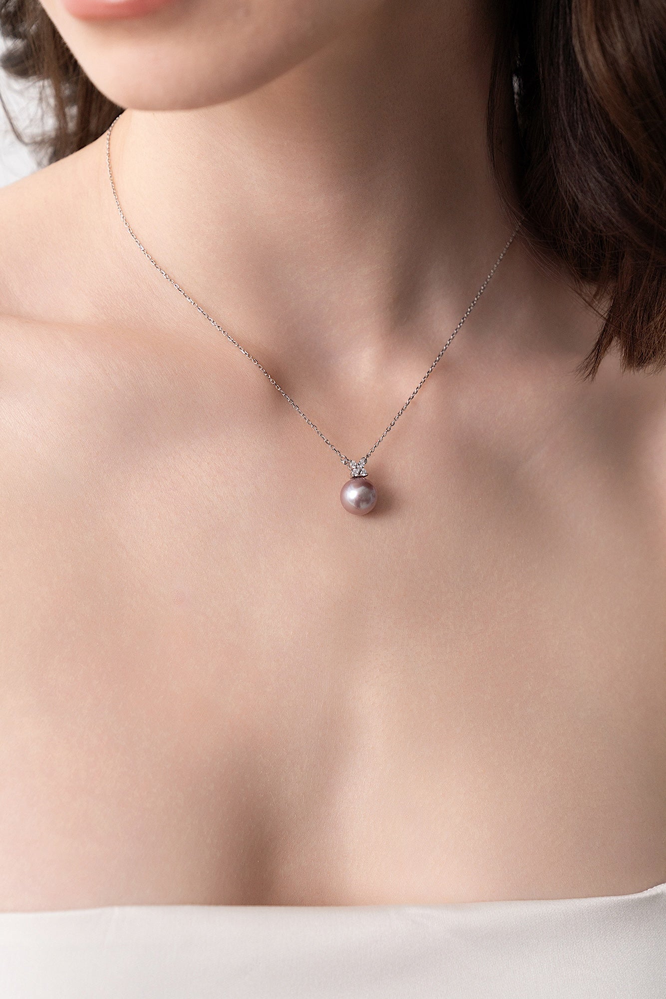 Lucky Blush 10-11mm Edison Pearl Necklace