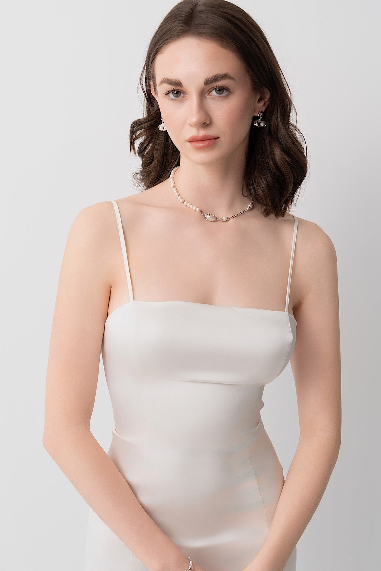 Harbor Chain Baroque Pearl Necklace