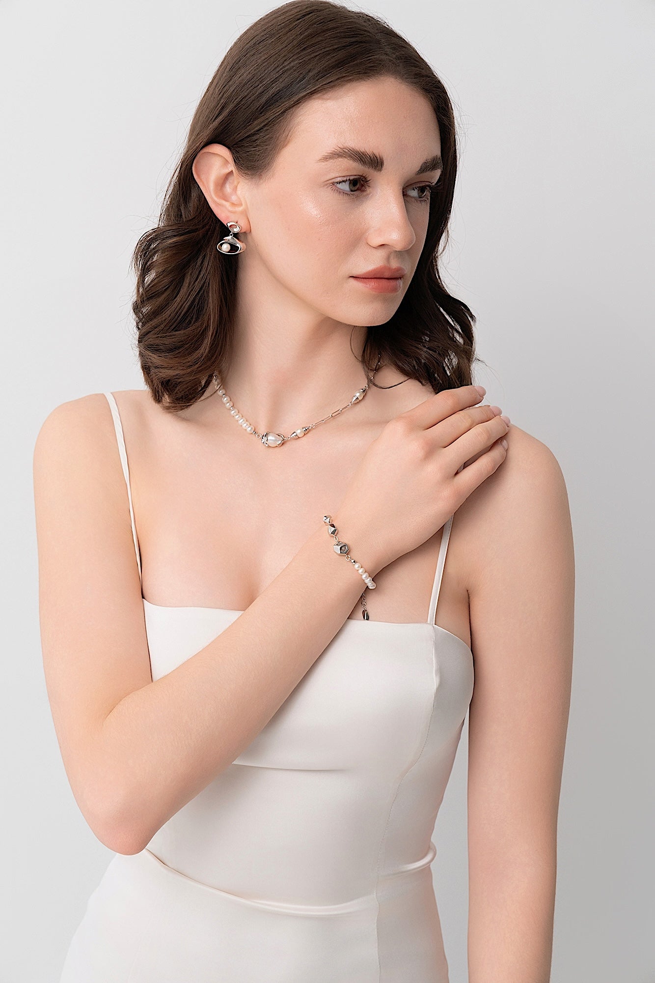 Harbor Chain Baroque Pearl Necklace