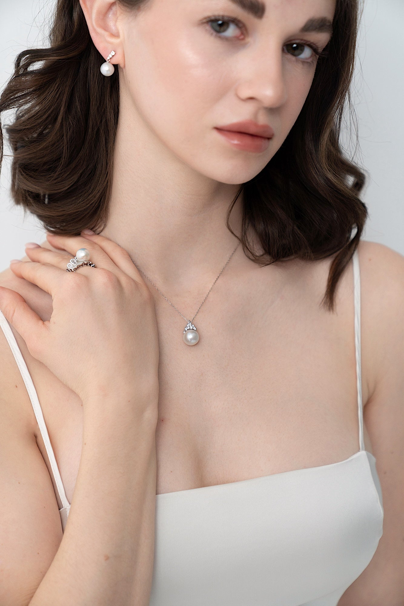 Elsaine 11-12mm Edison Pearl Necklace