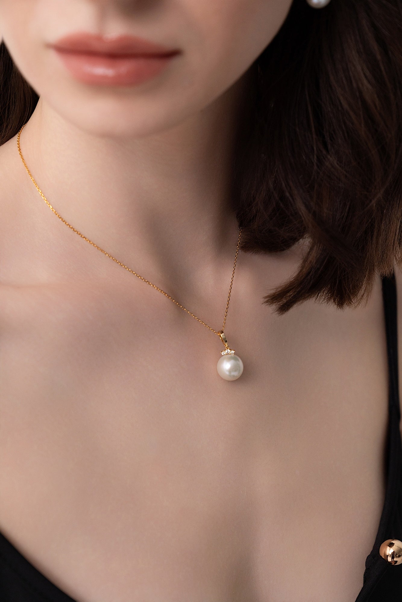 Serene 11-12mm Edison Pearl Necklace