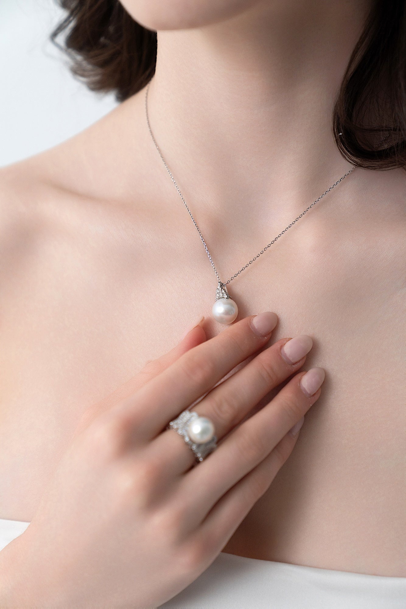 Elsaine 11-12mm Edison Pearl Necklace