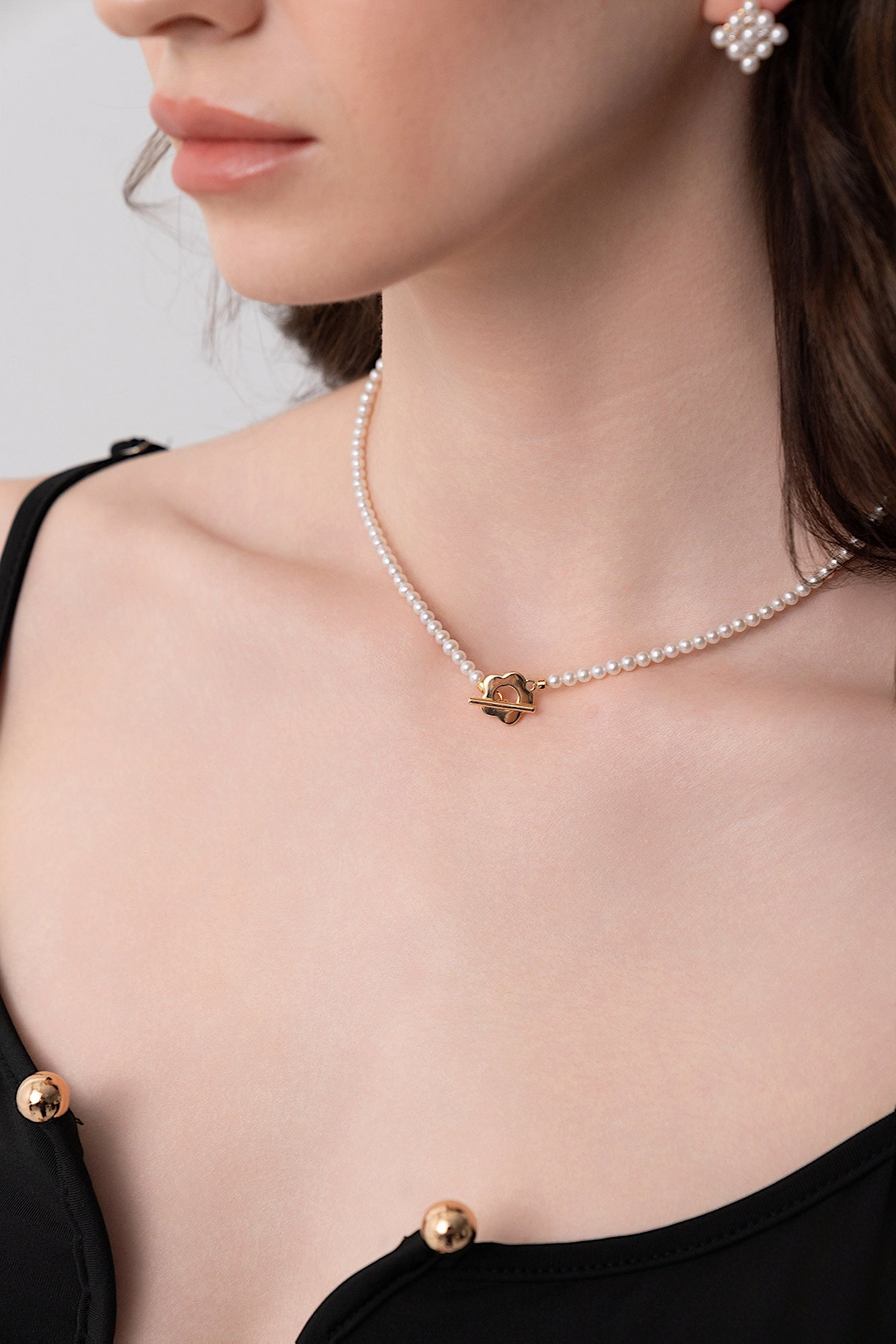 Bloomlock Freshwater Baby Pearl Necklace