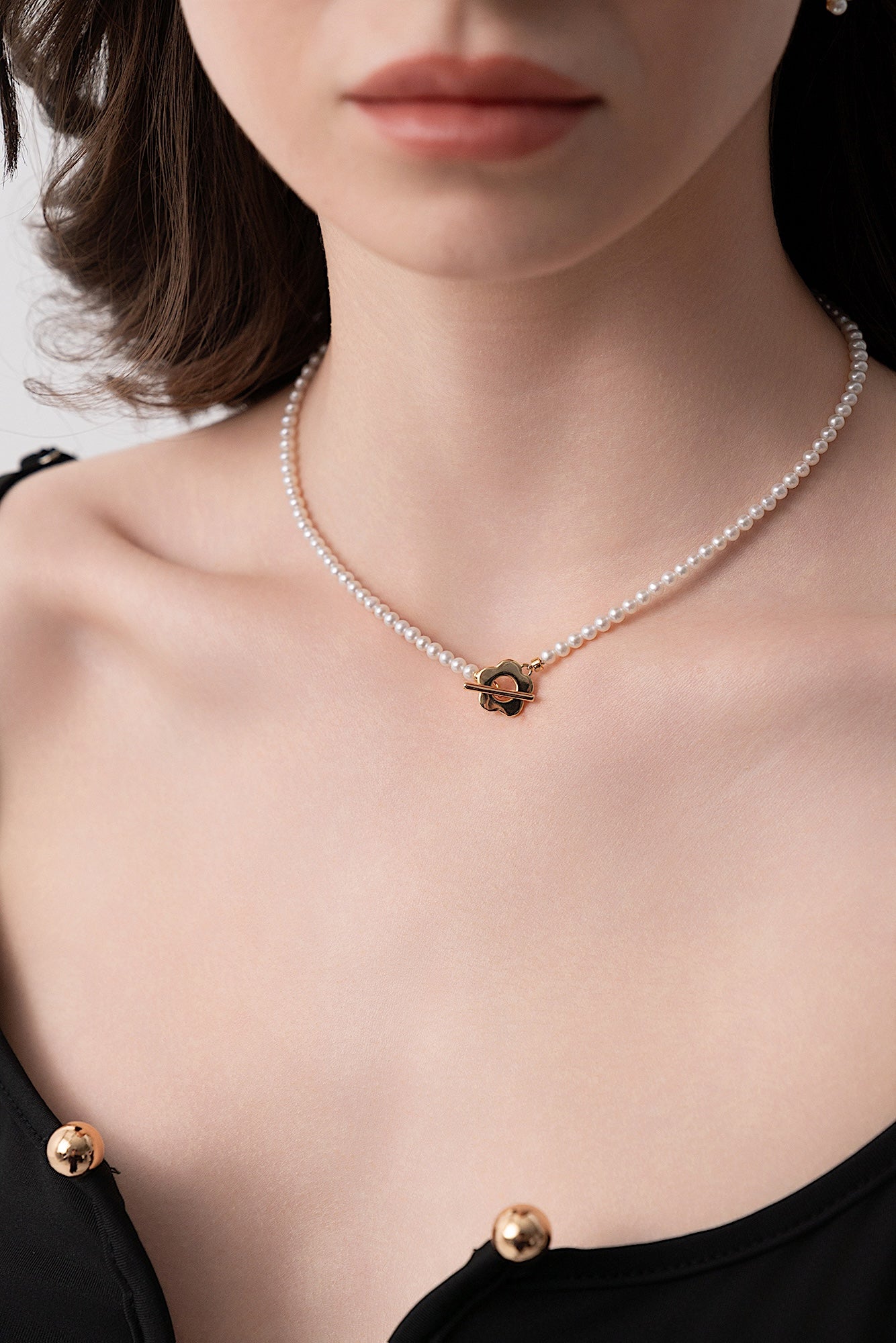 Bloomlock Freshwater Baby Pearl Necklace